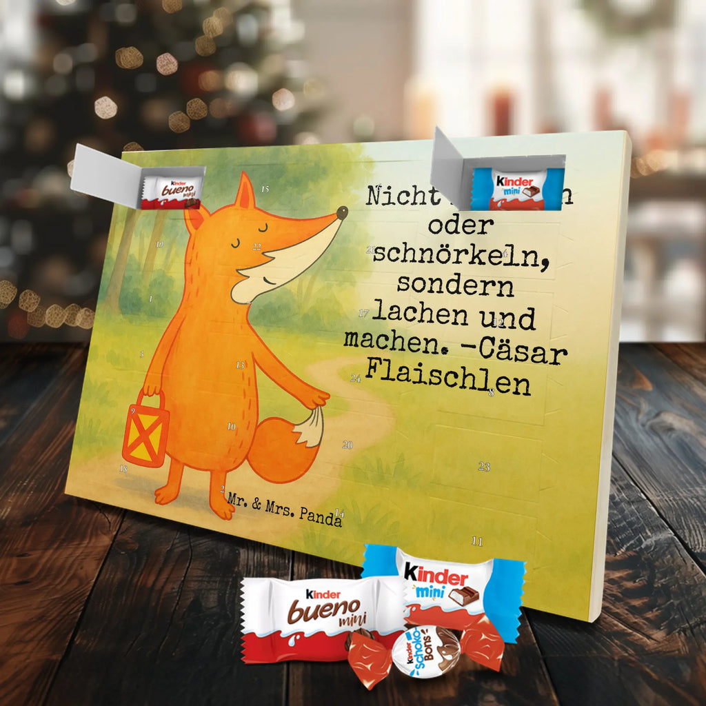 Chocolate advent calendar Fox Lantern Design animal lover, foxes, forest wildlife, clever as a fox, Lantern, Lantern parade, Caesar Otto Hugo Flaischlen, Spell comforting, Cheer up, Foxes, Saint Martin, Lovesickness Spell