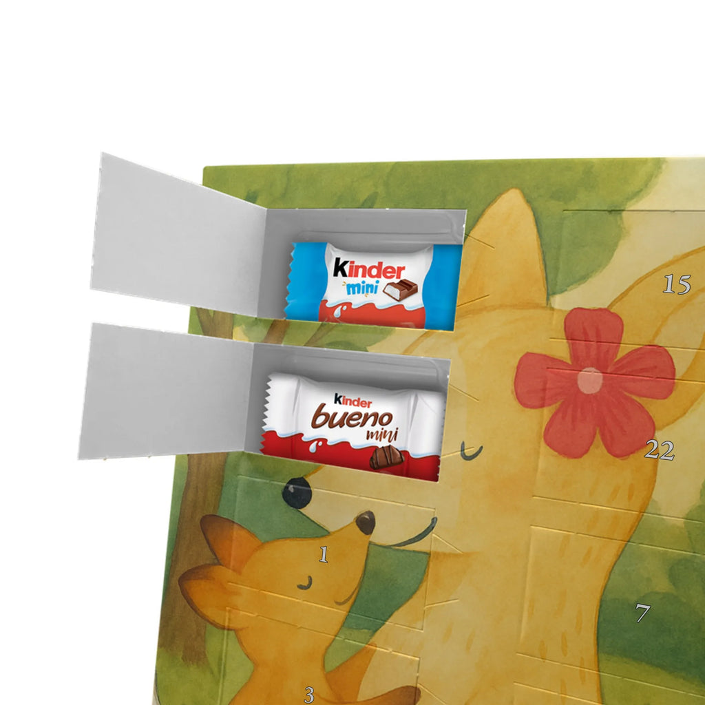 Chocolate advent calendar Fox mummy Design Father's Day, Mother's Day, best daughter, favourite daughter, daughter, mother, present