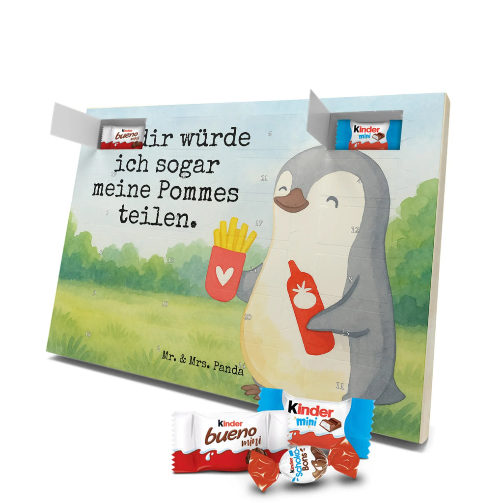 Chocolate advent calendar penguin French fries Design Loving, Two, Together, Marriage, Proposal of marriage, Love gift, gift for her, gift for him, anniversary gift, Valentine&#39;s Day Gift for Women Love Gift Anniversary Wedding Anniversary Party Favor Gift for Girlfriend Gift for Partner Boyfriend Gift Token of Love for Men for Husband