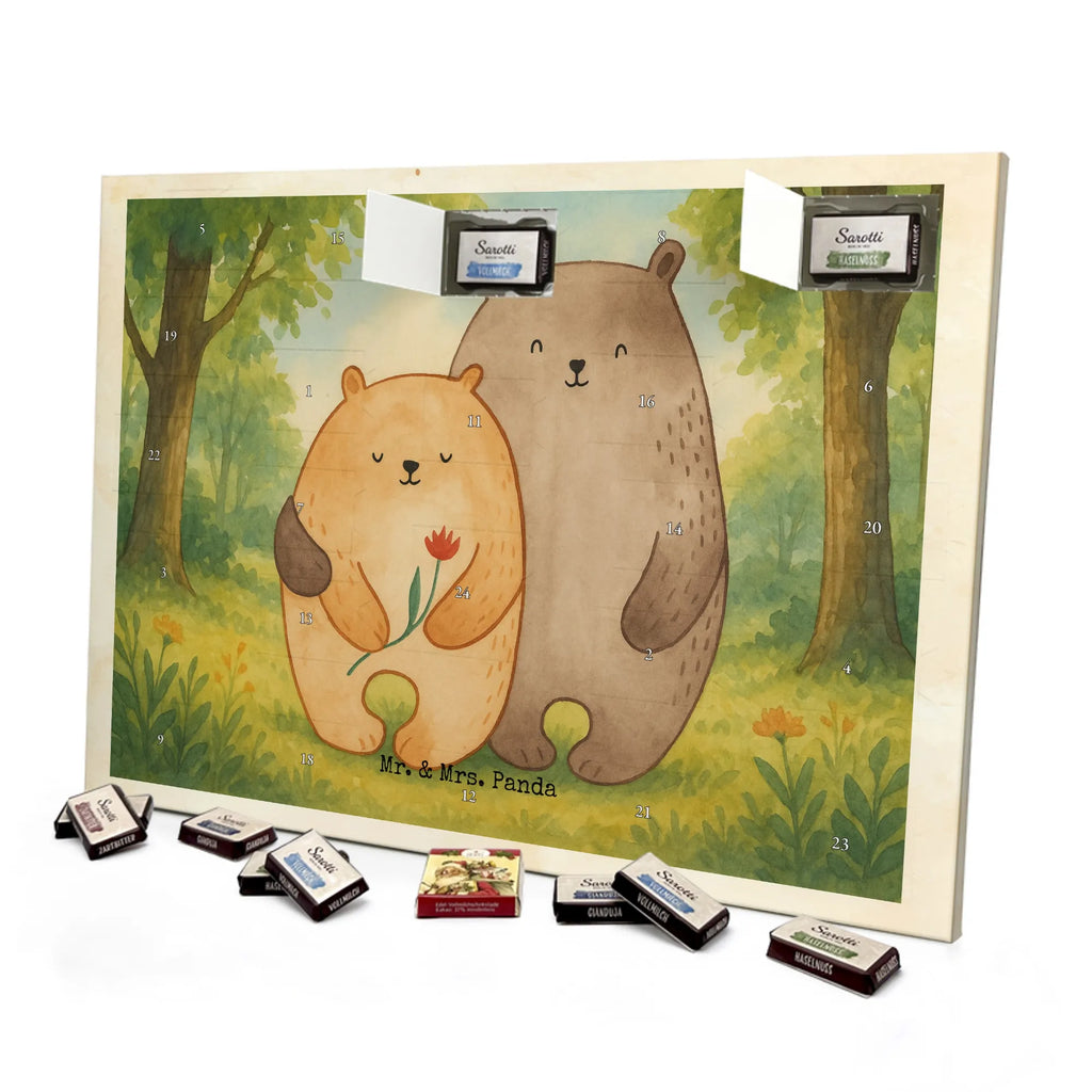 Chocolate advent calendar Bears in love Design Loving, Two, Together, Marriage, Proposal of marriage, Love gift, gift for her, gift for him, anniversary gift, Girlfriend, Engaged, Boyfriend, Gift Wedding, Gift Friend, Anniversary, In love, Wedding anniversary, Married, Gift Girlfriend, Bears, Proof of love