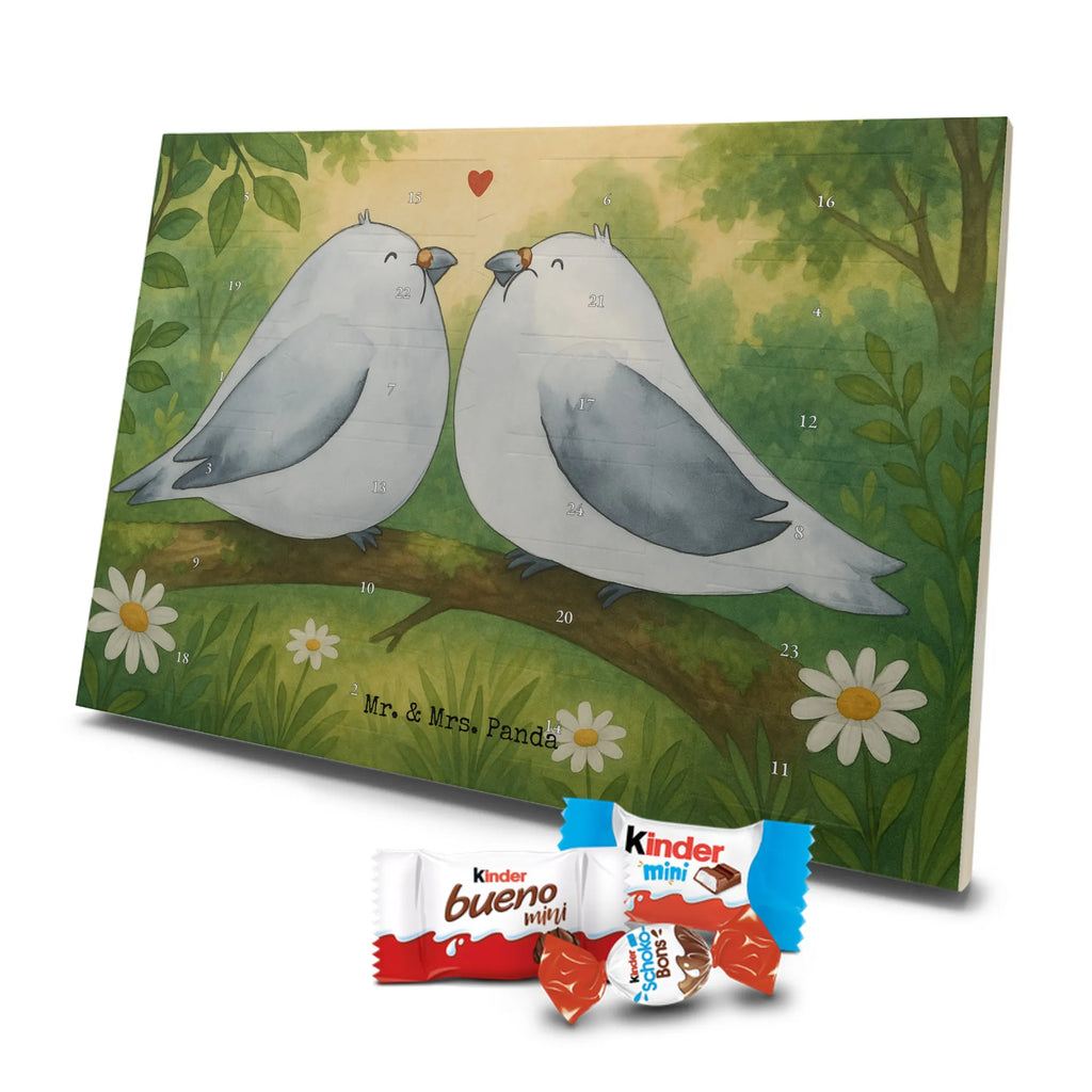 Chocolate advent calendar Turtledoves in love Design Loving, Two, Together, Marriage, Proposal of marriage, Love gift, gift for her, gift for him, anniversary gift, Turtle doves, Gift Friend, Married, Gift Wedding, Doves, Gift Girlfriend, In love, Wedding anniversary, Engaged, Anniversary, Girlfriend, Turtledove, Proof of love, Friend