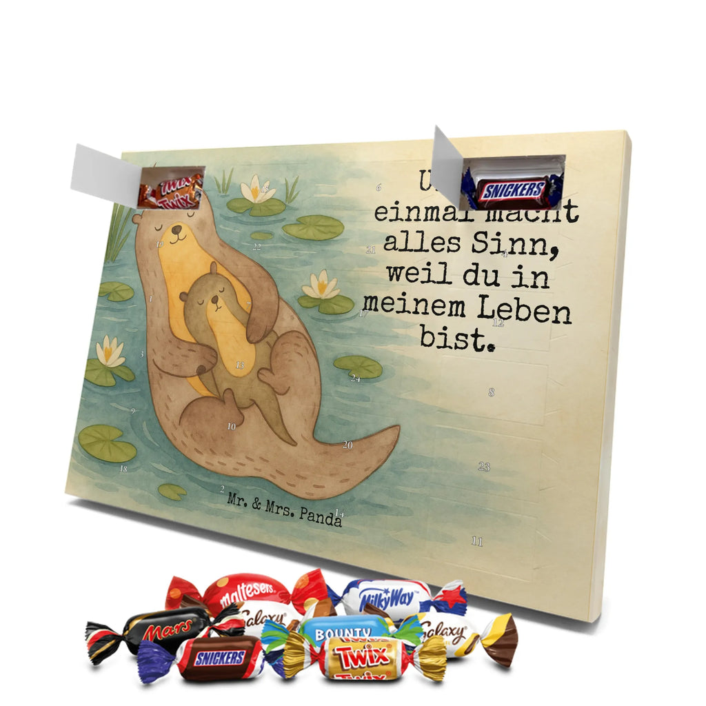 Chocolate advent calendar otter child Design animal lover, marten, sea otter, European otter, water mammal, aquatic animal, baby otter, predator, water, otter gifts, gift ideas for animal lovers, animal, mammal, water animal, gifts for people in love, Otter Sea Otter Lake Otter