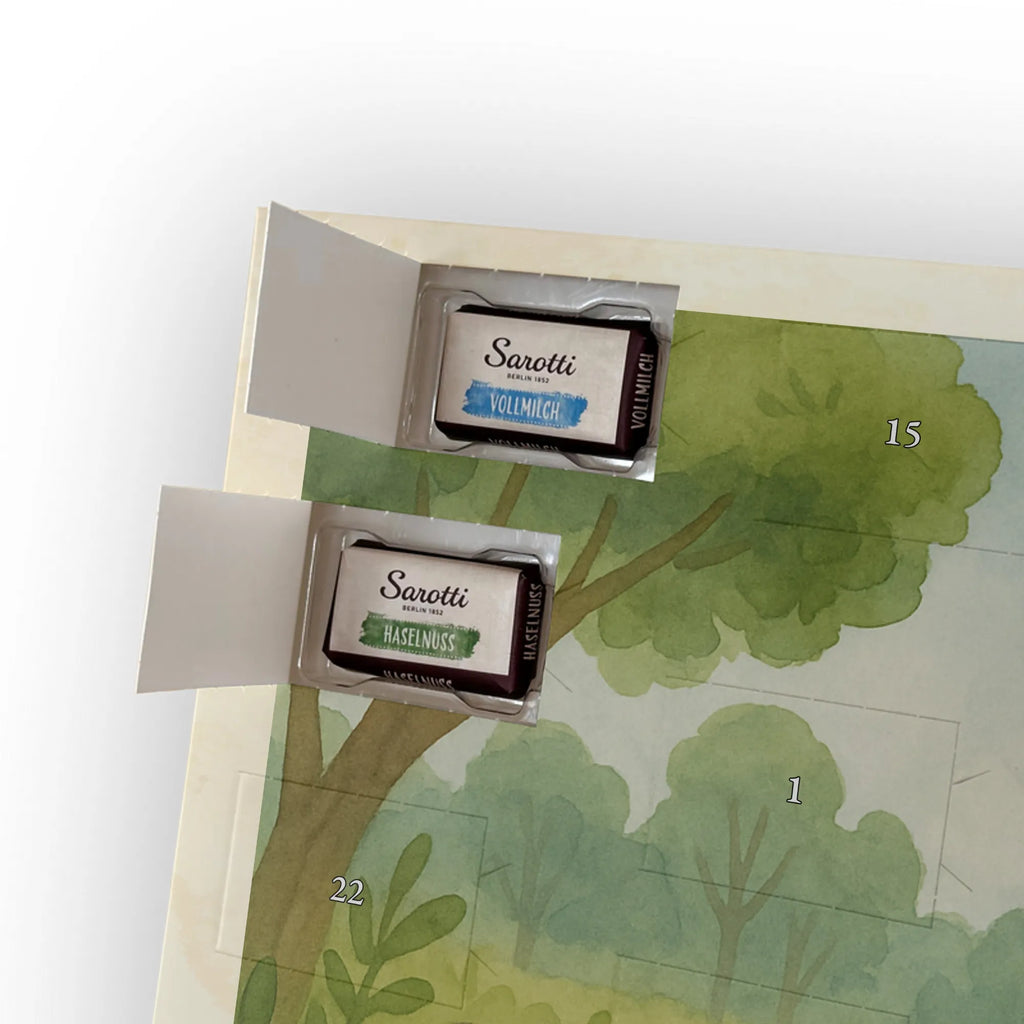 Chocolate advent calendar otter Belly Design animal lover, marten, sea otter, European otter, water mammal, aquatic animal, baby otter, predator, water, otter gifts, gift ideas for animal lovers, animal, mammal, water animal, gifts for people in love, Otter Sea Otter Lake Otter