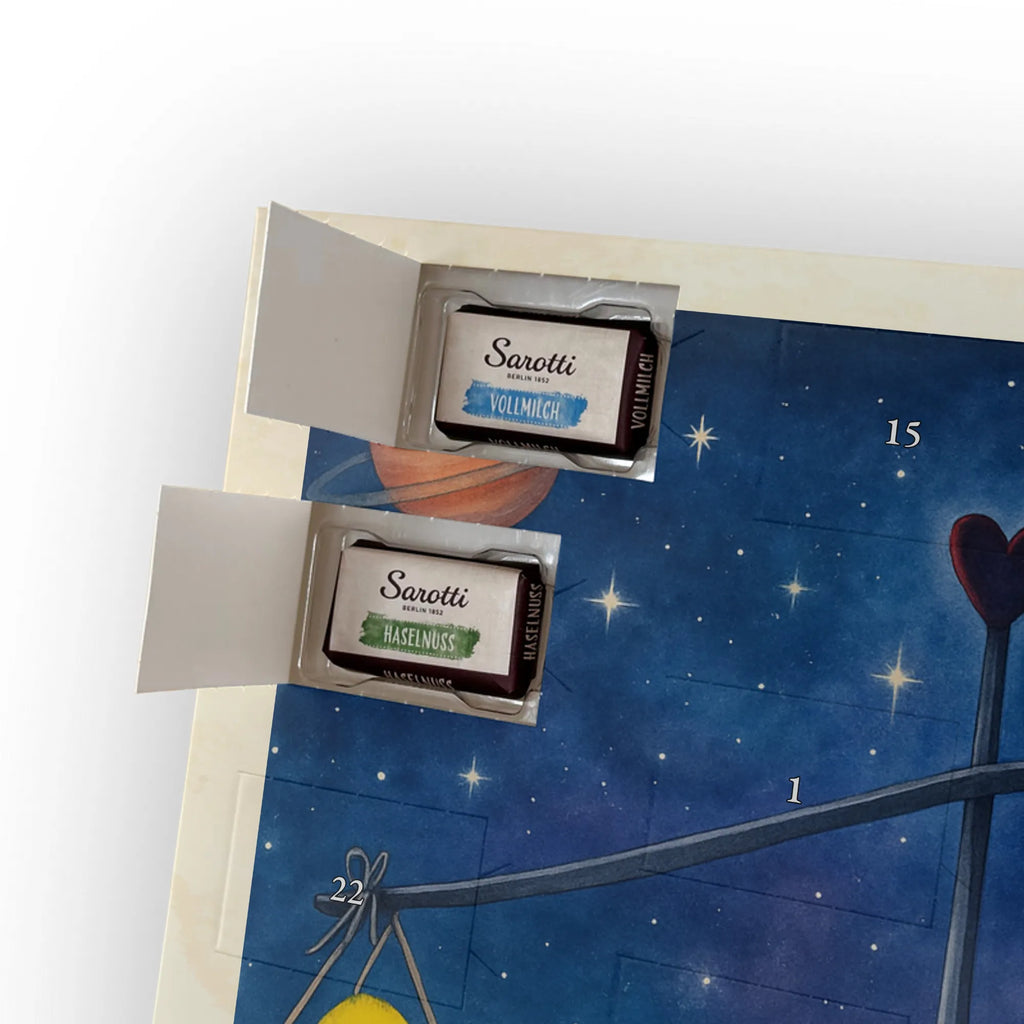 Chocolate advent calendar Star sign Scale Design month of birth, constellations, birthdays, astrology, date of birth, balance, ladybird, birthday September, gift October, birthday October, Libra, gift September, bumble bee, Libra zodiac sign, Libra gift