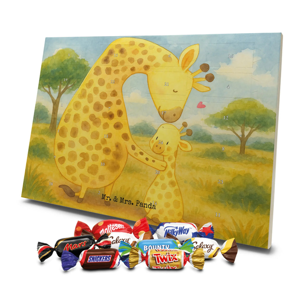 Chocolate advent calendar giraffe child Design Africa, mum, favourite person, child, son, daughter, mother