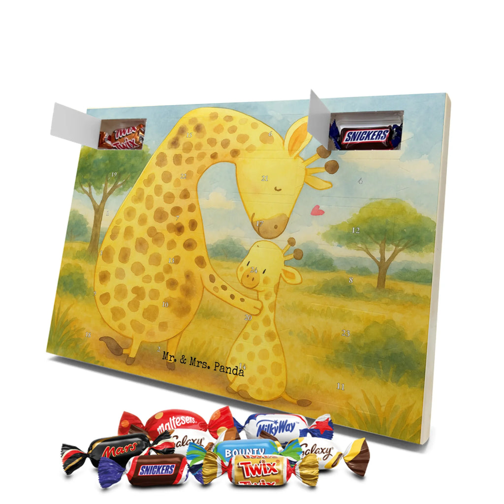 Chocolate advent calendar giraffe child Design Africa, mum, favourite person, child, son, daughter, mother