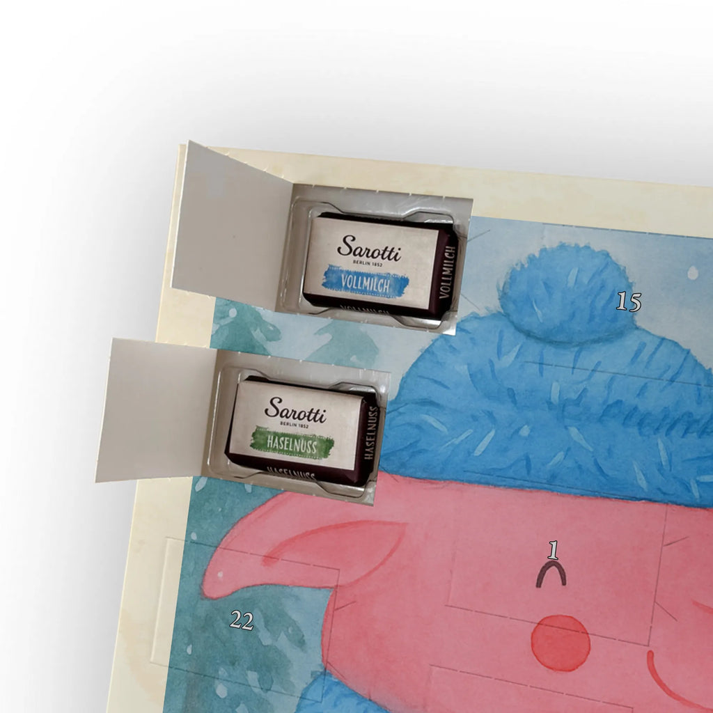 Chocolate advent calendar Pig Mulled wine Design Christmas time, snow, mulled wine, mulled pig, Christmas market, punch