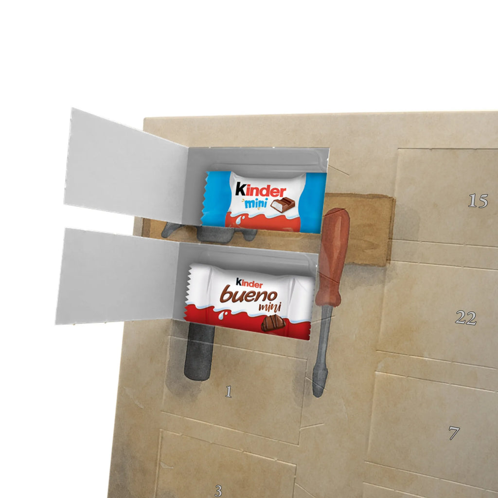 Chocolate advent calendar If Daddy can't fix it, we're screwed. Design Father's Day, Mother's Day, Father, Best Daddy in the World, Gift Daddy