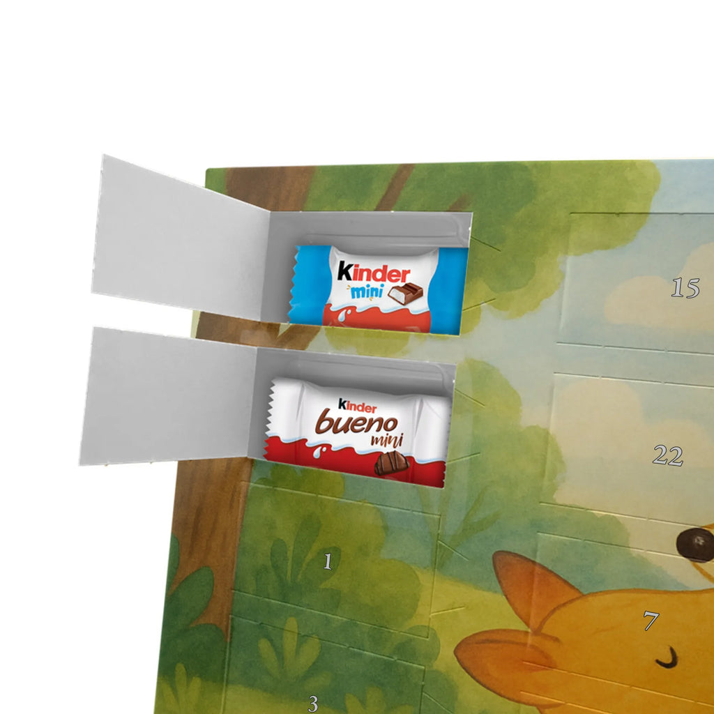 Chocolate advent calendar Fox mummy Design Father's Day, Mother's Day, best daughter, favourite daughter, daughter, mother, present