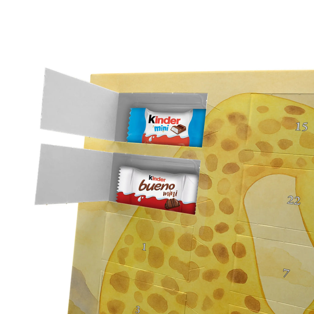 Chocolate advent calendar giraffe child Design Africa, mum, favourite person, child, son, daughter, mother