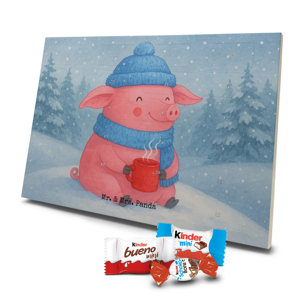 Chocolate advent calendar Pig Mulled wine Design Christmas time, snow, mulled wine, mulled pig, Christmas market, punch