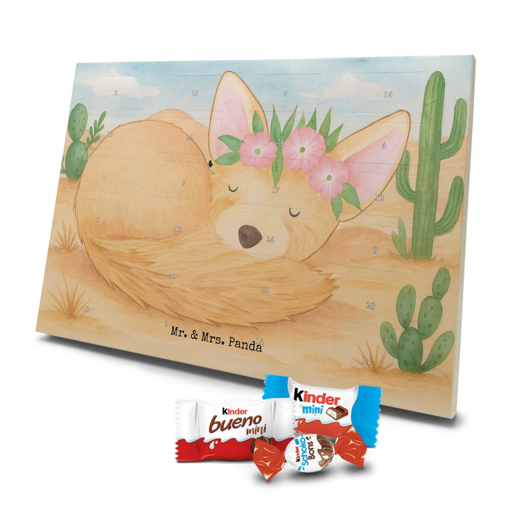 Chocolate advent calendar desert fox Flower Design Africa, desert fox, desert, flowers, wreath of flowers