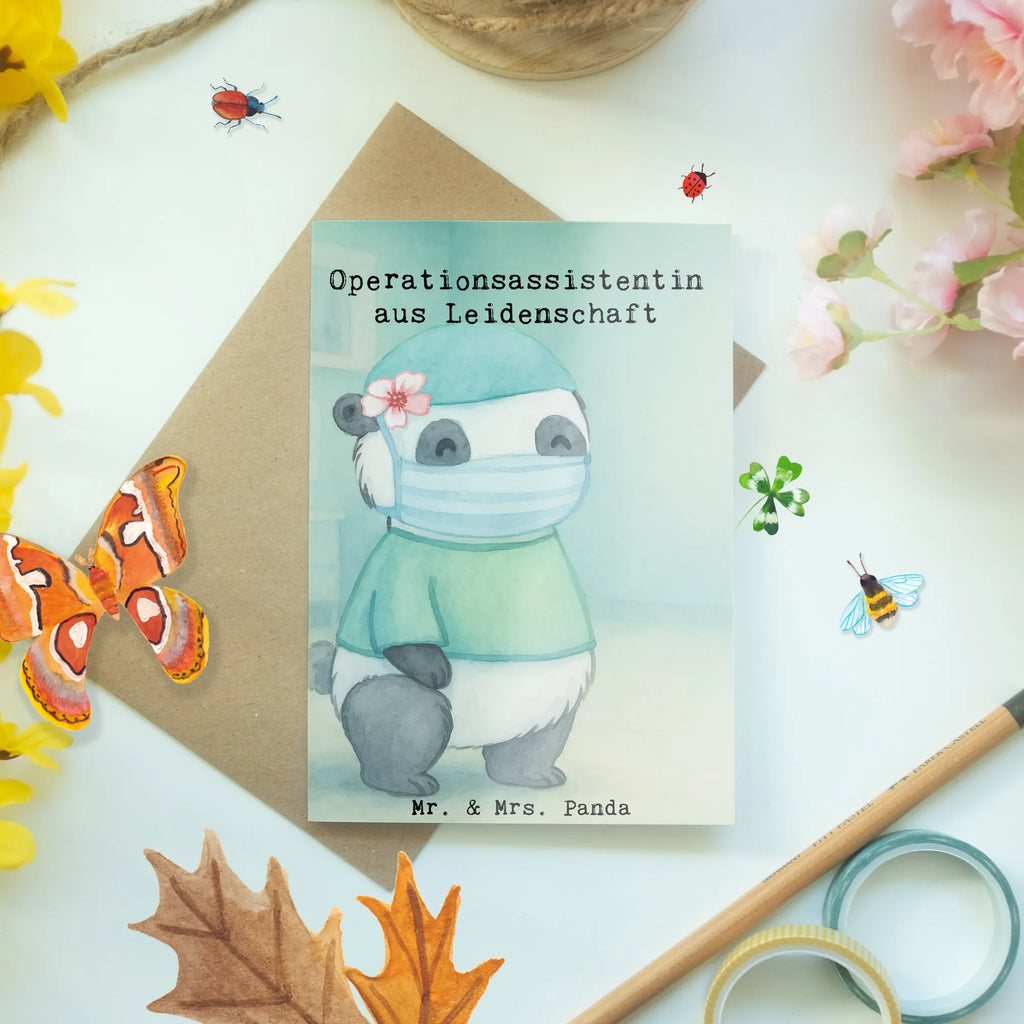 Grußkarte Operationsassistentin Leidenschaft Design Hochzeitskarte, Klappkarte, Karte, Einladungskarte, Geburtstagskarte, Ansichtskarten, Glückwunschkarte, Grußkarte, Beruf, Ausbildung, Jubiläum, Abschied, Rente, Kollege, Kollegin, Geschenk, Schenken, Arbeitskollege, Mitarbeiter, Firma, Danke, Dankeschön, OTA, Operationstechnische Assistentin, Operationsassistenz, OP Assistentin, Operationsassistentin