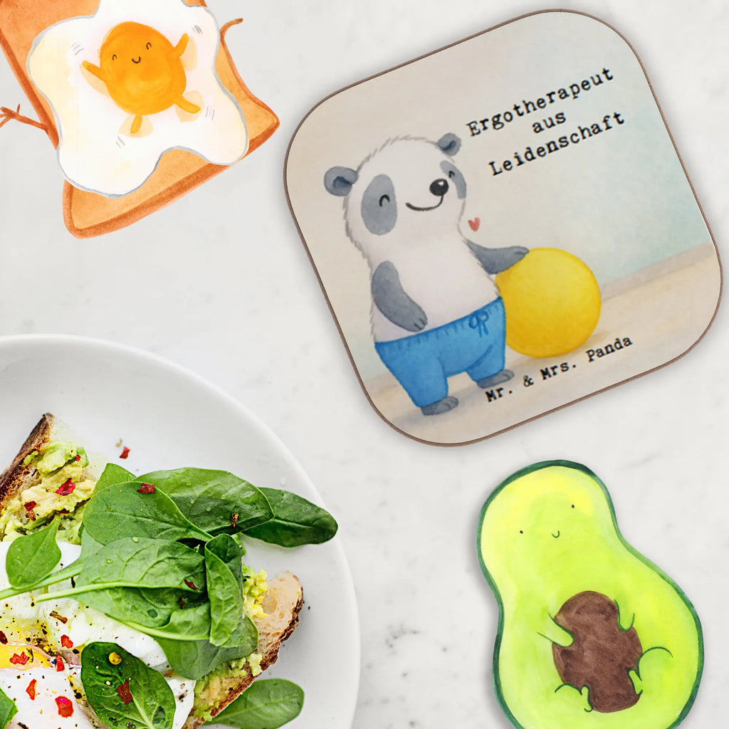 Square coaster Occupational Therapist Passion Design gift, sayings, gift idea, best, farewell gift, passing exam, anniversary, retirement, promotion, job start, profession