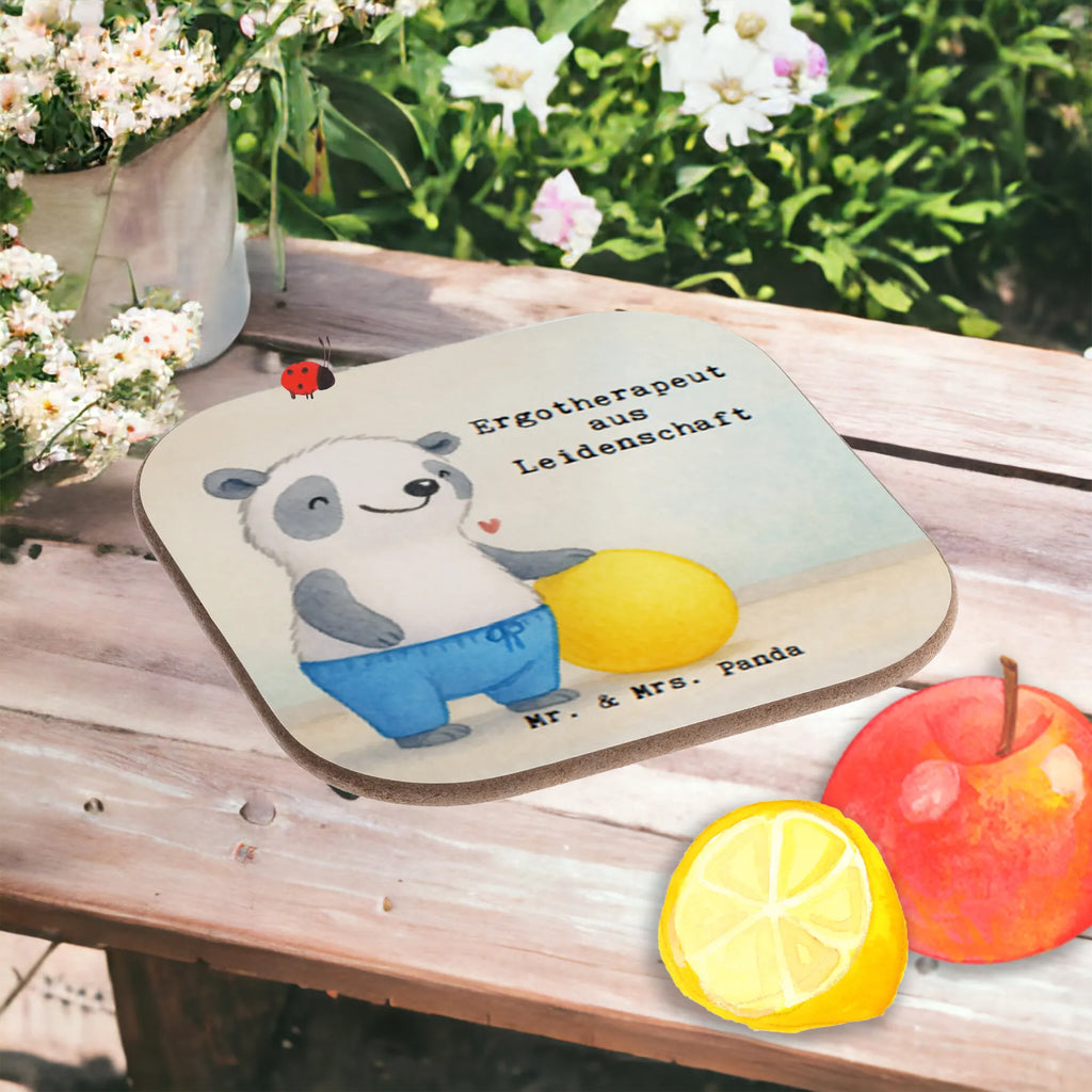 Square coaster Occupational Therapist Passion Design gift, sayings, gift idea, best, farewell gift, passing exam, anniversary, retirement, promotion, job start, profession