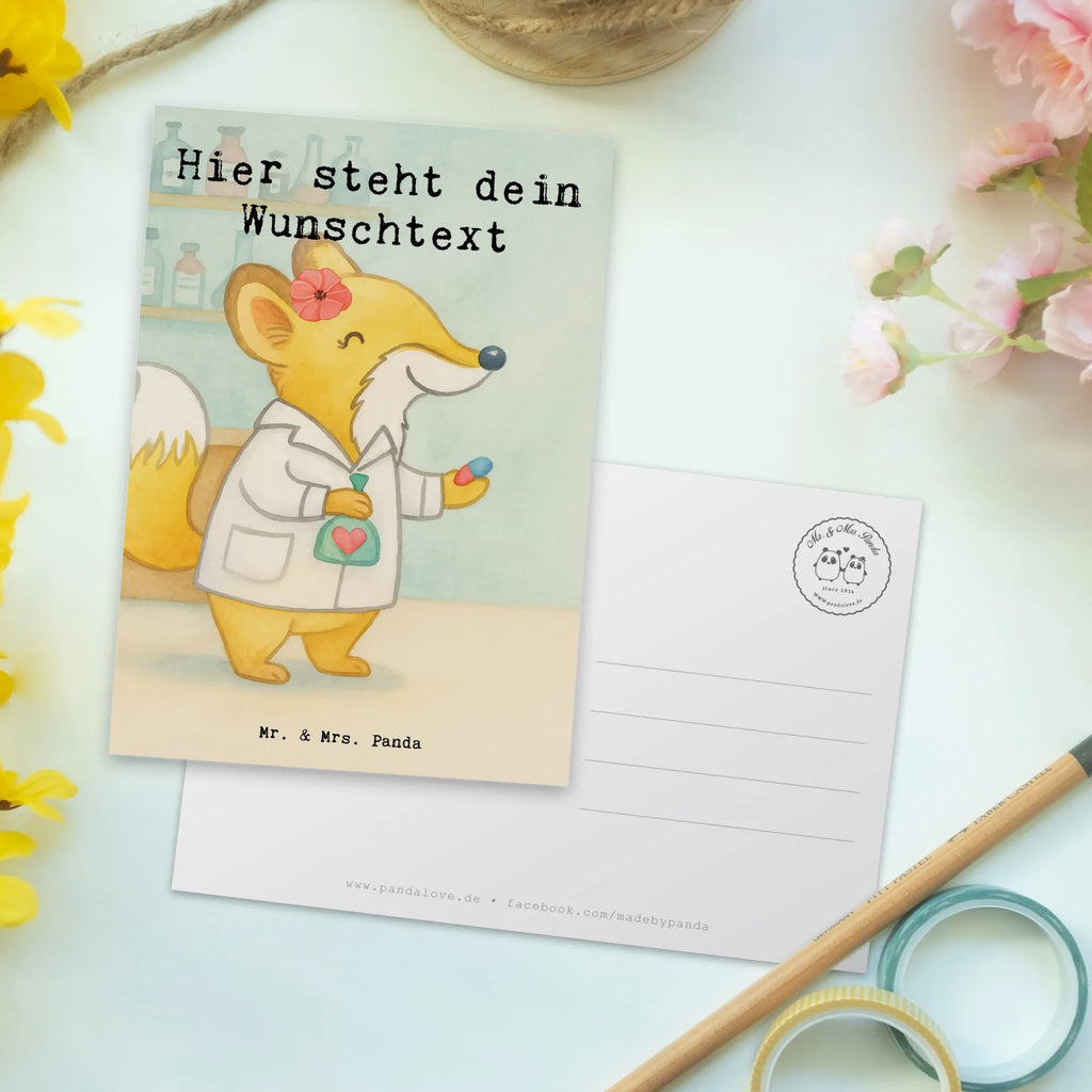 Personalisierte Postkarte Apothekerin Leidenschaft Design Postkarte mit Wunschtext, Ansichtskarte mit Namen, Karte mit Namen, Geschenkkarte mit Namen, Ansichtskarte mit Wunschtext, Postkarte bedrucken, Postkarte mit Namen, Einladung mit Wunschtext, Geschenkkarte mit Wunschtext, Einladung mit Namen, Grußkarte mit Wunschtext, Karte mit Wunschtext, Postkarte personalisierbar, Grußkarte mit Namen, Beruf, Ausbildung, Jubiläum, Abschied, Rente, Kollege, Kollegin, Geschenk, Schenken, Arbeitskollege, Mitarbeiter, Firma, Danke, Dankeschön, Apothekerin, Approbation, Eröffnung Apotheke, Pharmazie, Staatsexamen