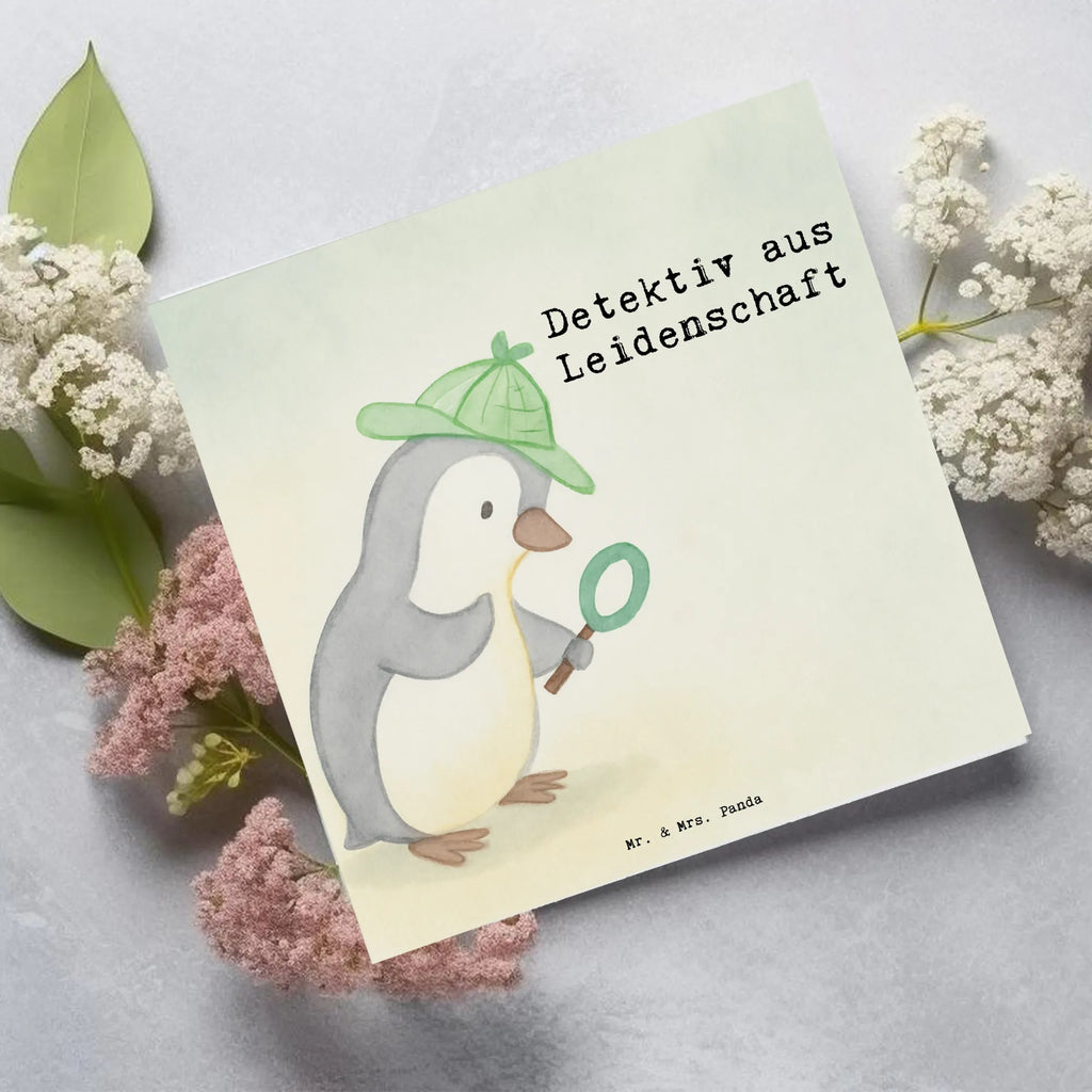 Deluxe Karte Detektiv Leidenschaft Design Hochwertige Klappkarte, Glückwunschkarte, Hochwertige Grußkarte, Hochzeitskarte, Geburtstagskarte, Klappkarte, Karte, Grußkarte, Einladungskarte, Beruf, Ausbildung, Jubiläum, Abschied, Rente, Kollege, Kollegin, Geschenk, Schenken, Arbeitskollege, Mitarbeiter, Firma, Danke, Dankeschön, Agent, Spurensuche, Berufsdetektiv, Wirtschaftsdetektei, Detektivausbildung, Ermittler, Detektiv, Privatdetektei