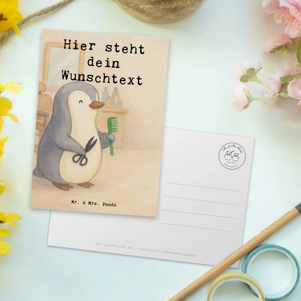 Personalisierte Postkarte Friseur Leidenschaft Design Postkarte mit Wunschtext, Karte mit Namen, Postkarte personalisierbar, Einladung mit Wunschtext, Ansichtskarte mit Wunschtext, Einladung mit Namen, Karte mit Wunschtext, Geschenkkarte mit Wunschtext, Grußkarte mit Wunschtext, Geschenkkarte mit Namen, Postkarte mit Namen, Grußkarte mit Namen, Ansichtskarte mit Namen, Postkarte bedrucken, Beruf, Ausbildung, Jubiläum, Abschied, Rente, Kollege, Kollegin, Geschenk, Schenken, Arbeitskollege, Mitarbeiter, Firma, Danke, Dankeschön, Barbier, Coiffeur, Haarstylist, Eröffnung Friseur, Frisörbesuch, Friseursalon, Frisör
