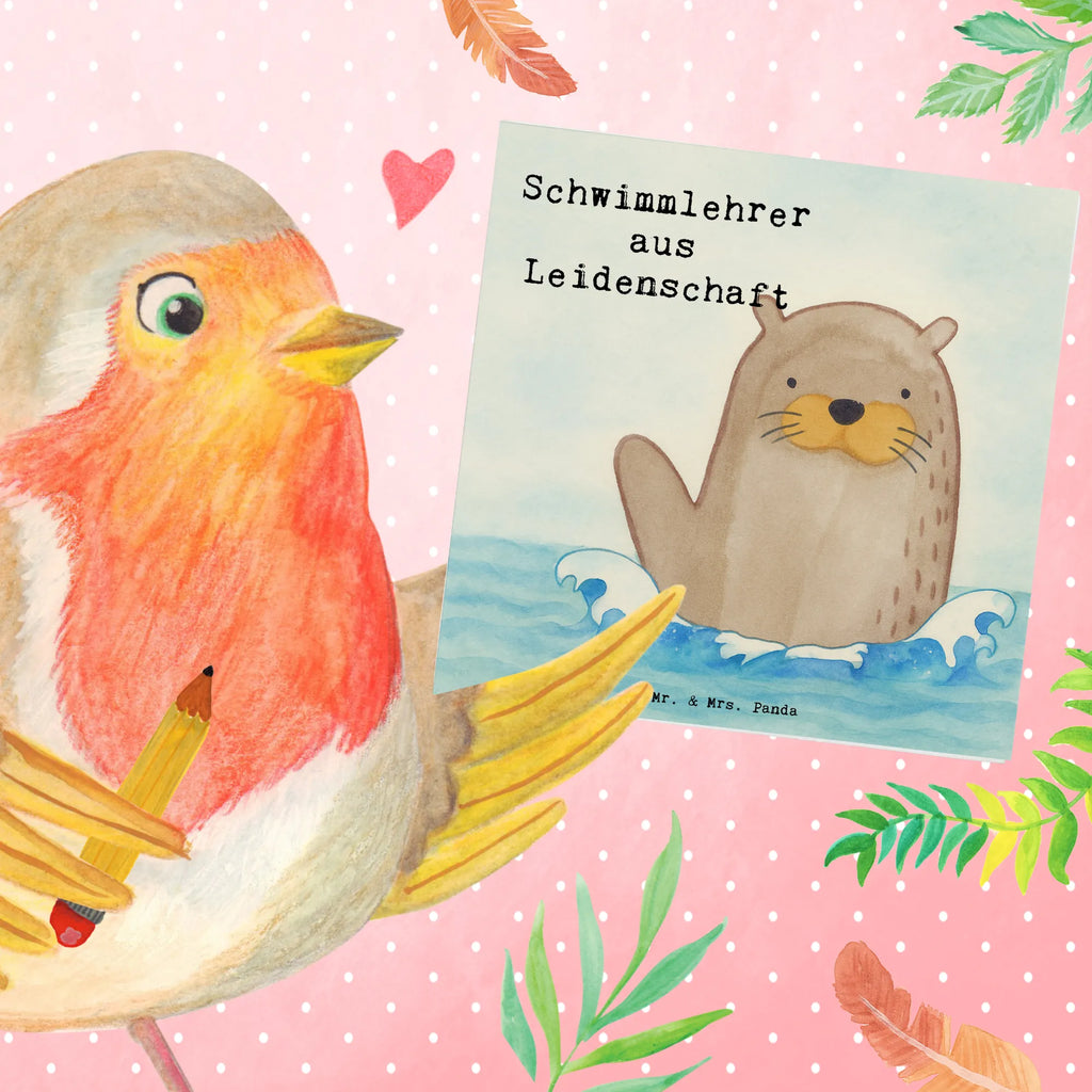 Deluxe Karte Schwimmlehrer Leidenschaft Design Karte, Einladungskarte, Hochwertige Grußkarte, Grußkarte, Hochwertige Klappkarte, Glückwunschkarte, Hochzeitskarte, Klappkarte, Geburtstagskarte, Beruf, Ausbildung, Jubiläum, Abschied, Rente, Kollege, Kollegin, Geschenk, Schenken, Arbeitskollege, Mitarbeiter, Firma, Danke, Dankeschön, Schwimmlehrer, Schwimmkurs, Schwimmschule, Schwimmbad, Schwimmverein