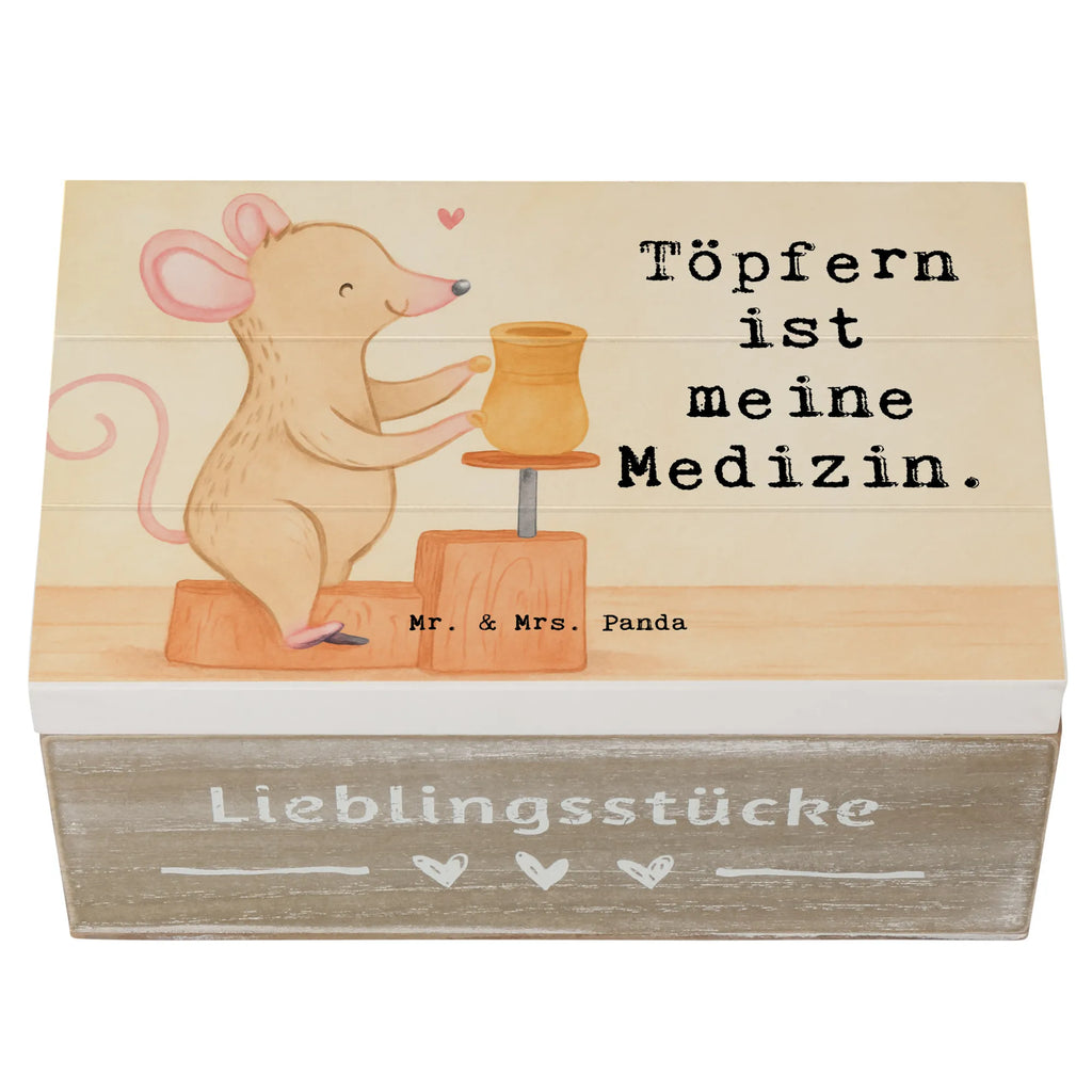 Holzkiste Maus Töpfern Design Schatulle, Geschenkdose, Aufbewahrungsbox, Kiste, Holzkiste, Erinnerungsbox, Truhe, Dekokiste, Schatzkiste, XXL, Erinnerungskiste, Geschenkbox, Geschenk, Sport, Sportart, Hobby, Schenken, Danke, Dankeschön, Auszeichnung, Gewinn, Sportler, Töpfern, Töpferei, Töpferkurs