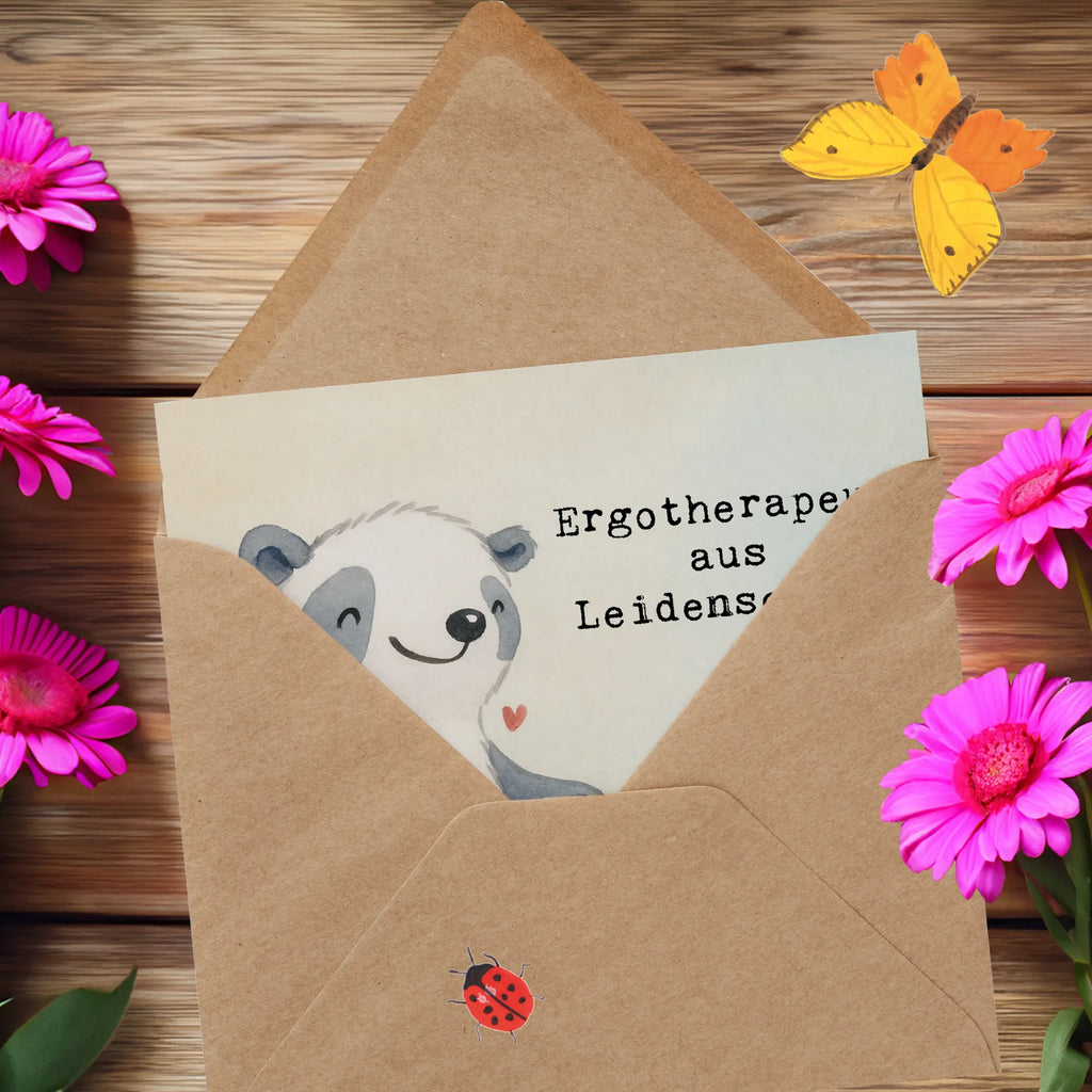 Deluxe Karte Ergotherapeut Leidenschaft Design Einladungskarte, Geburtstagskarte, Hochzeitskarte, Hochwertige Grußkarte, Karte, Grußkarte, Klappkarte, Hochwertige Klappkarte, Glückwunschkarte, Beruf, Ausbildung, Jubiläum, Abschied, Rente, Kollege, Kollegin, Geschenk, Schenken, Arbeitskollege, Mitarbeiter, Firma, Danke, Dankeschön, Ergotherapeut, Ergotherapie