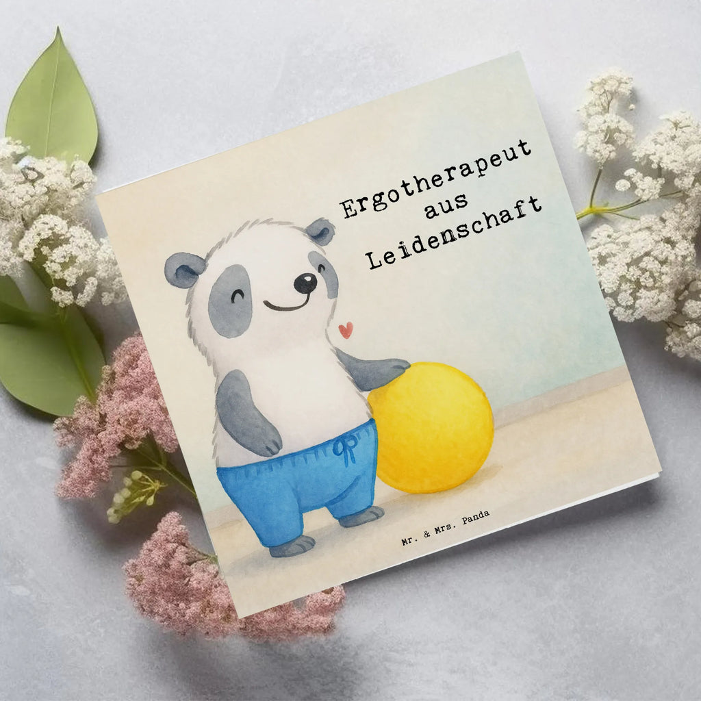 Deluxe Karte Ergotherapeut Leidenschaft Design Einladungskarte, Geburtstagskarte, Hochzeitskarte, Hochwertige Grußkarte, Karte, Grußkarte, Klappkarte, Hochwertige Klappkarte, Glückwunschkarte, Beruf, Ausbildung, Jubiläum, Abschied, Rente, Kollege, Kollegin, Geschenk, Schenken, Arbeitskollege, Mitarbeiter, Firma, Danke, Dankeschön, Ergotherapeut, Ergotherapie