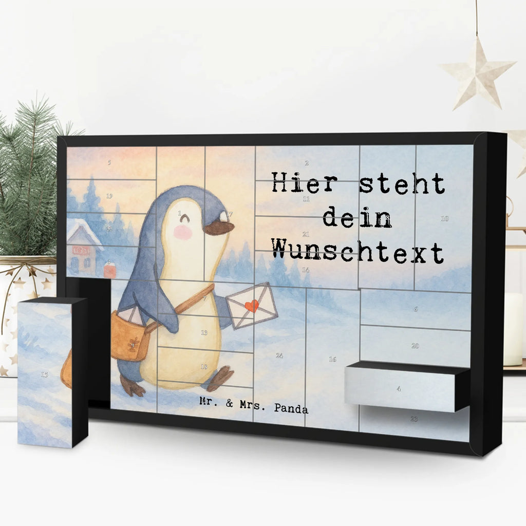 Personalisierter Befüllbarer Adventskalender Postbote Leidenschaft Design Befüllbarer Adventskalender, Adventskalender Zum Selbst Befüllen, Geschenk, Schenken, Jubiläum, Danke, Dankeschön, Beruf, Ausbildung, Abschied, Rente, Kollege, Kollegin, Arbeitskollege, Mitarbeiter, Firma, Postbote, Postler, Briefzusteller, Briefträger