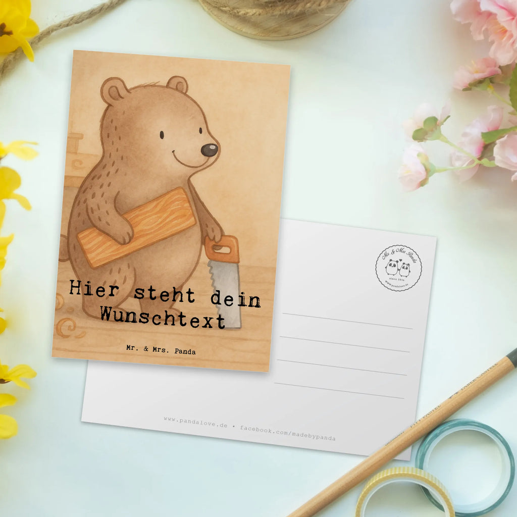 Personalisierte Postkarte Tischler Leidenschaft Design Postkarte mit Namen, Karte mit Namen, Einladung mit Namen, Ansichtskarte mit Wunschtext, Geschenkkarte mit Wunschtext, Postkarte bedrucken, Postkarte personalisierbar, Einladung mit Wunschtext, Postkarte mit Wunschtext, Karte mit Wunschtext, Ansichtskarte mit Namen, Grußkarte mit Wunschtext, Geschenkkarte mit Namen, Grußkarte mit Namen, Beruf, Ausbildung, Jubiläum, Abschied, Rente, Kollege, Kollegin, Geschenk, Schenken, Arbeitskollege, Mitarbeiter, Firma, Danke, Dankeschön