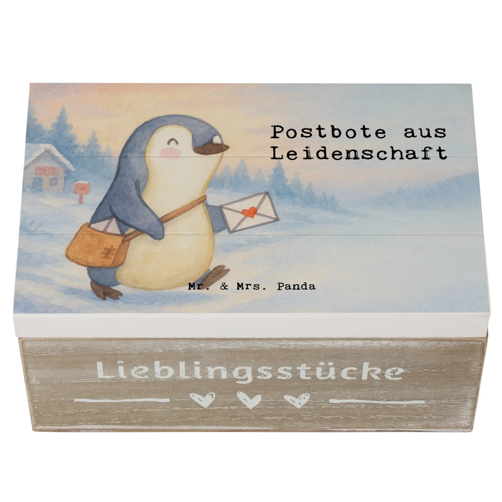 Holzkiste Postbote Leidenschaft Design Erinnerungskiste, Dekokiste, Geschenkbox, Erinnerungsbox, Schatulle, Geschenkdose, Kiste, Schatzkiste, Truhe, XXL, Aufbewahrungsbox, Holzkiste, Beruf, Ausbildung, Jubiläum, Abschied, Rente, Kollege, Kollegin, Geschenk, Schenken, Arbeitskollege, Mitarbeiter, Firma, Danke, Dankeschön, Postler, Briefzusteller, Briefträger, Postbote