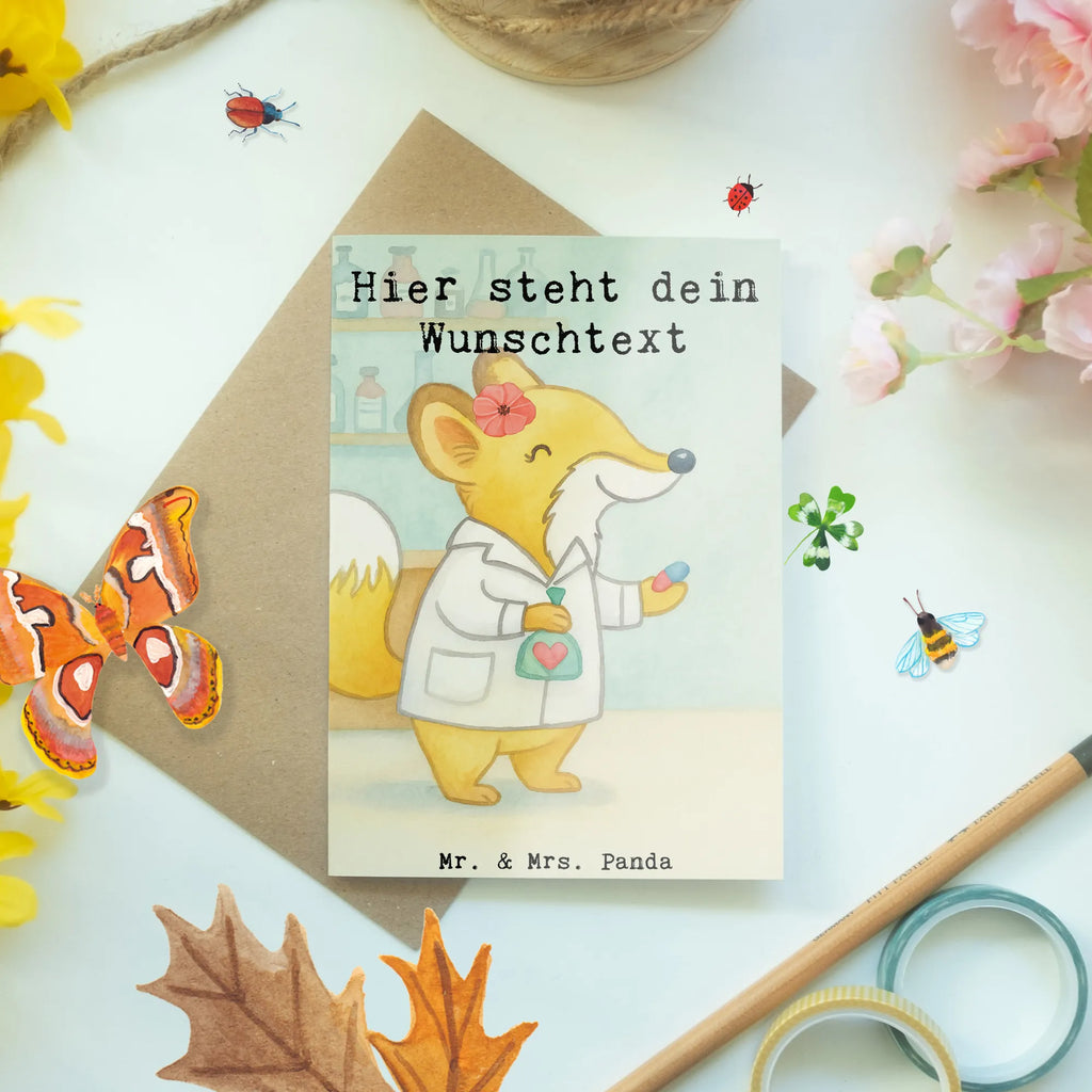 Personalisierte Grußkarte Apothekerin Leidenschaft Design Grußkarte selbst gestalten, Grußkarten personalisiert, Grußkarte mit persönlichen Nachrichten, Personalisierte Karte, Grußkarte selber drucken, Personalisierte Glückwunschkarte, Personalisierte Geburtstagskarte, Grußkarte mit Namen, Personalisiertere Klappkarte, Personalisierte Hochzeitskarte, Personalisierte Grußkarte, Grußkarte als Geldgeschenk, Personalisierte Einladungskarte, Beruf, Ausbildung, Jubiläum, Abschied, Rente, Kollege, Kollegin, Geschenk, Schenken, Arbeitskollege, Mitarbeiter, Firma, Danke, Dankeschön, Pharmazie, Staatsexamen, Eröffnung Apotheke, Approbation, Apothekerin