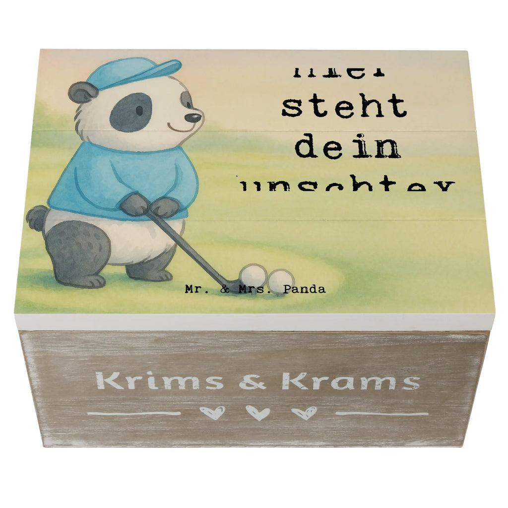 Personalisierte Holzkiste Panda Golfen Design Schatzkiste Personalisiert, Erinnerungsbox mit Namen, Geschenkbox personalisiert, Schatzkiste mit Namen, GEschenkdose personalisiert, Dekokiste Personalisiert, mit Namen, Erinnerungsbox Personalisiert, Erinnerungskiste, Truhe Personalisiert, Holzkiste mit Namen, Schatulle Personalisiert, Kiste mit Namen, Dekokiste mit Namen, Aufbewahrungsbox mit Namen, Erinnerungskiste Personalisiert, Truhe mit Namen, Schatulle mit Namen, Aufbewahrungsbox Personalisiert, Holzkiste Personalisiert, Kiste Personalisiert, Geschenk, Sport, Sportart, Hobby, Schenken, Danke, Dankeschön, Auszeichnung, Gewinn, Sportler, Golf spielen, Golfen, Golfturnier, Golf Verein, Golfplatz