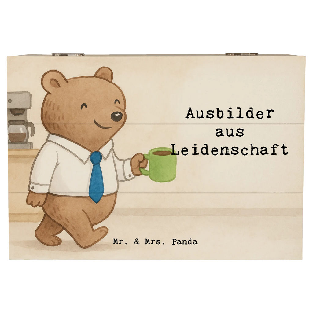 Holzkiste Ausbilder Leidenschaft Design XXL, Geschenkbox, Truhe, Aufbewahrungsbox, Schatzkiste, Schatulle, Geschenkdose, Kiste, Erinnerungsbox, Holzkiste, Dekokiste, Erinnerungskiste, Beruf, Ausbildung, Jubiläum, Abschied, Rente, Kollege, Kollegin, Geschenk, Schenken, Arbeitskollege, Mitarbeiter, Firma, Danke, Dankeschön, Tutor, Ausbilder, Ausbilderprüfung