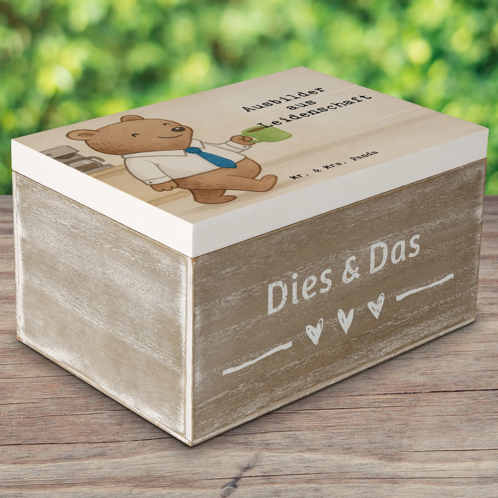 Holzkiste Ausbilder Leidenschaft Design XXL, Geschenkbox, Truhe, Aufbewahrungsbox, Schatzkiste, Schatulle, Geschenkdose, Kiste, Erinnerungsbox, Holzkiste, Dekokiste, Erinnerungskiste, Beruf, Ausbildung, Jubiläum, Abschied, Rente, Kollege, Kollegin, Geschenk, Schenken, Arbeitskollege, Mitarbeiter, Firma, Danke, Dankeschön, Tutor, Ausbilder, Ausbilderprüfung