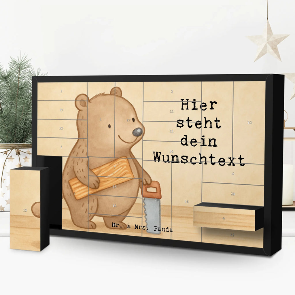 Personalisierter Befüllbarer Adventskalender Tischler Leidenschaft Design Adventskalender Zum Selbst Befüllen, Befüllbarer Adventskalender, Geschenk, Schenken, Jubiläum, Danke, Dankeschön, Beruf, Ausbildung, Abschied, Rente, Kollege, Kollegin, Arbeitskollege, Mitarbeiter, Firma