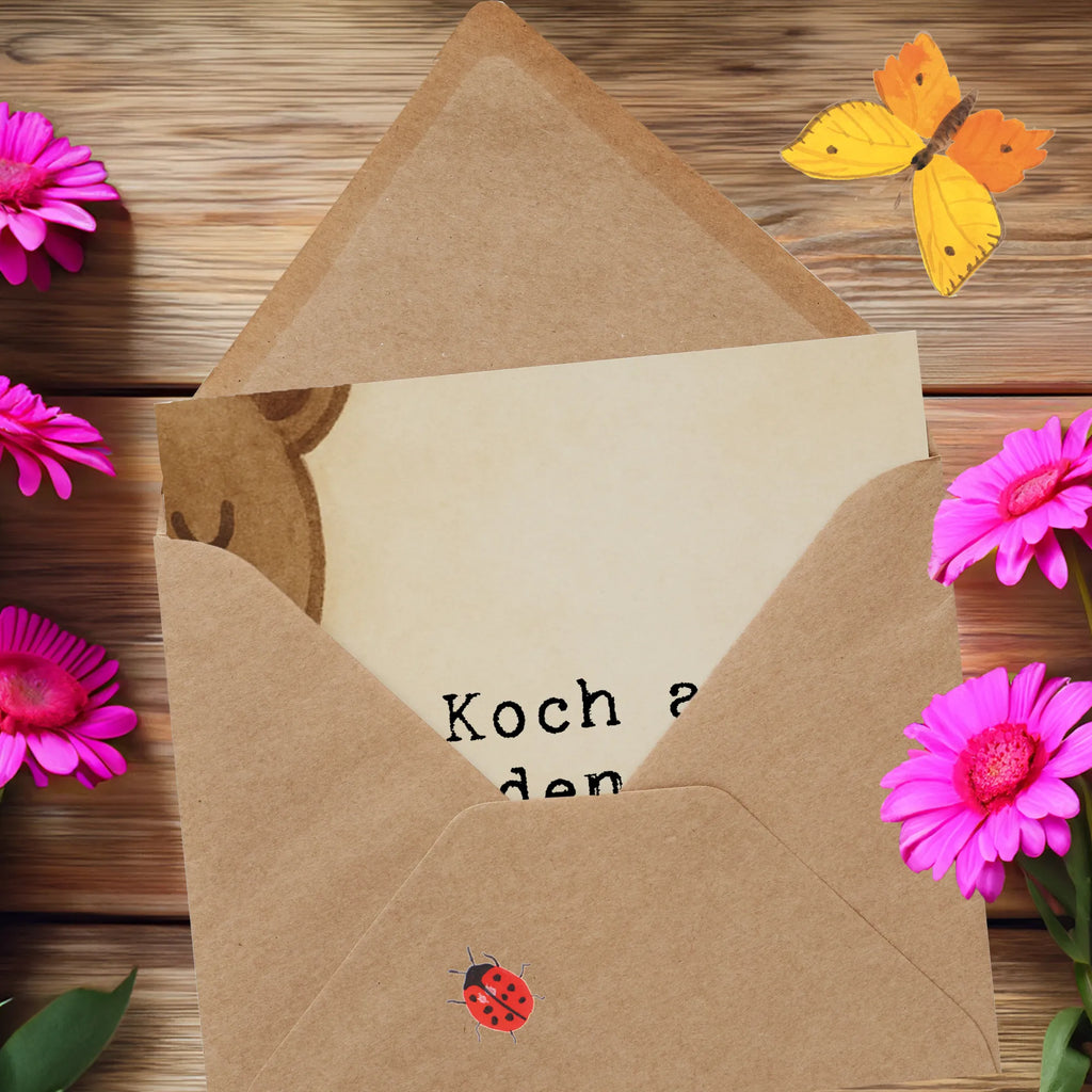 Deluxe Karte Koch Leidenschaft Design Grußkarte, Karte, Glückwunschkarte, Hochwertige Klappkarte, Einladungskarte, Hochzeitskarte, Hochwertige Grußkarte, Klappkarte, Geburtstagskarte, Beruf, Ausbildung, Jubiläum, Abschied, Rente, Kollege, Kollegin, Geschenk, Schenken, Arbeitskollege, Mitarbeiter, Firma, Danke, Dankeschön, Chefkoch, Küchenmeister, Fernsehkoch, Koch, Schiffskoch, Restaurant, Küchenchef, Sternekoch