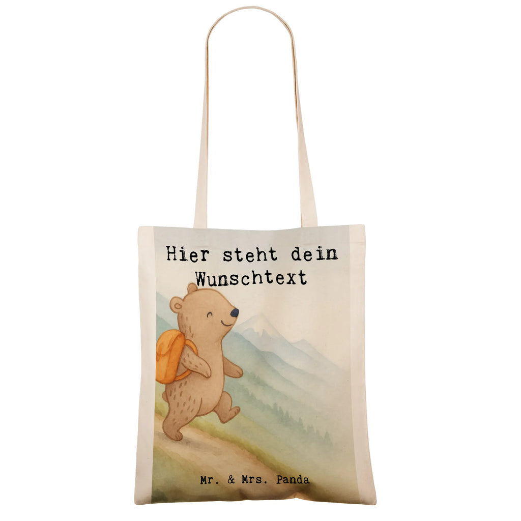 Personalisierte Tragetasche Bär Bergsteigen Design Personalisierter Jutebeutel, Personalisierte Einkaufstasche, Stoffbeutel mit Namen, Personalisierter Beutel, Personalisierte Kindergartentasche, Einkaufstasche mit Namen, Tragetasche mit Namen, Personalisierte Jutetasche, Personalisierter Stoffbeutel, Personalisierte Beuteltasche, Personalisierte Tasche, Geschenk, Sport, Sportart, Hobby, Schenken, Danke, Dankeschön, Auszeichnung, Gewinn, Sportler, Trekking, wandern, Alpinwandern, Bergsport, Bergsteigen, Alpinismus