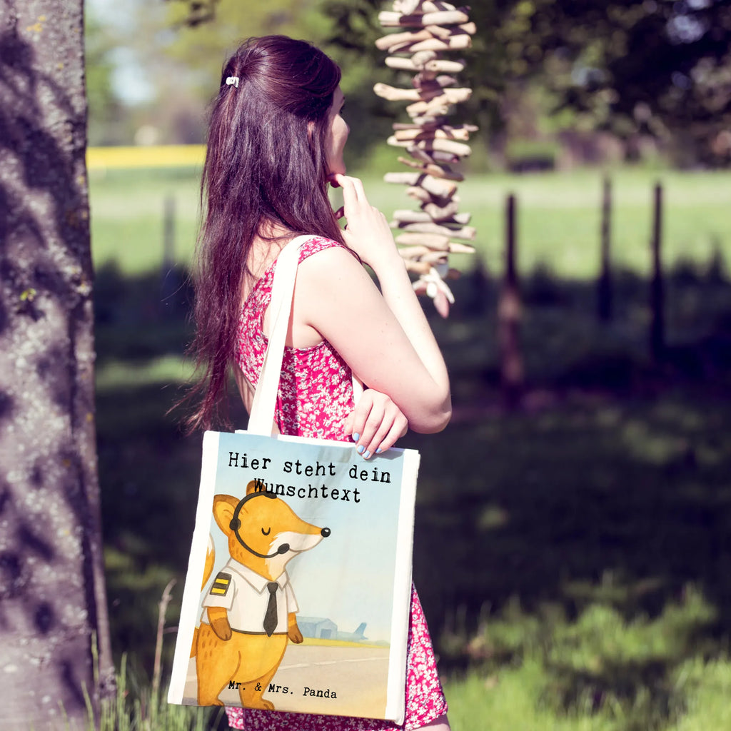 Personalisierte Tragetasche Pilot Leidenschaft Design Tragetasche mit Namen, Personalisierte Jutetasche, Personalisierte Einkaufstasche, Personalisierter Jutebeutel, Einkaufstasche mit Namen, Stoffbeutel mit Namen, Personalisierte Tasche, Personalisierter Beutel, Personalisierte Beuteltasche, Personalisierte Kindergartentasche, Personalisierter Stoffbeutel, Beruf, Ausbildung, Jubiläum, Abschied, Rente, Kollege, Kollegin, Geschenk, Schenken, Arbeitskollege, Mitarbeiter, Firma, Danke, Dankeschön, Flugzeug, Cockpit, Pilot, Flugkapitän