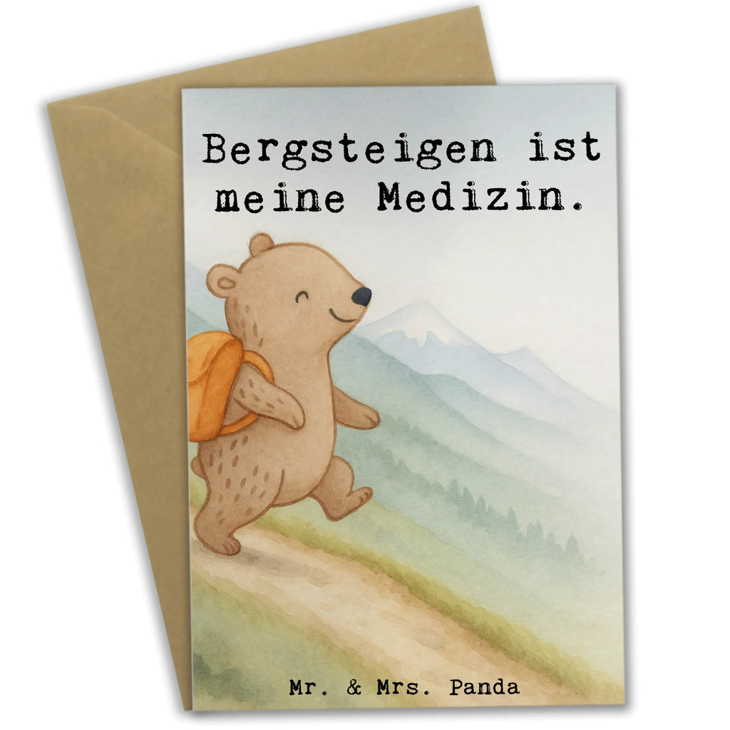 Grußkarte Bär Bergsteigen Design Einladungskarte, Klappkarte, Ansichtskarten, Glückwunschkarte, Karte, Grußkarte, Geburtstagskarte, Hochzeitskarte, Geschenk, Sport, Sportart, Hobby, Schenken, Danke, Dankeschön, Auszeichnung, Gewinn, Sportler, Bergsport, wandern, Alpinismus, Bergsteigen, Alpinwandern, Trekking