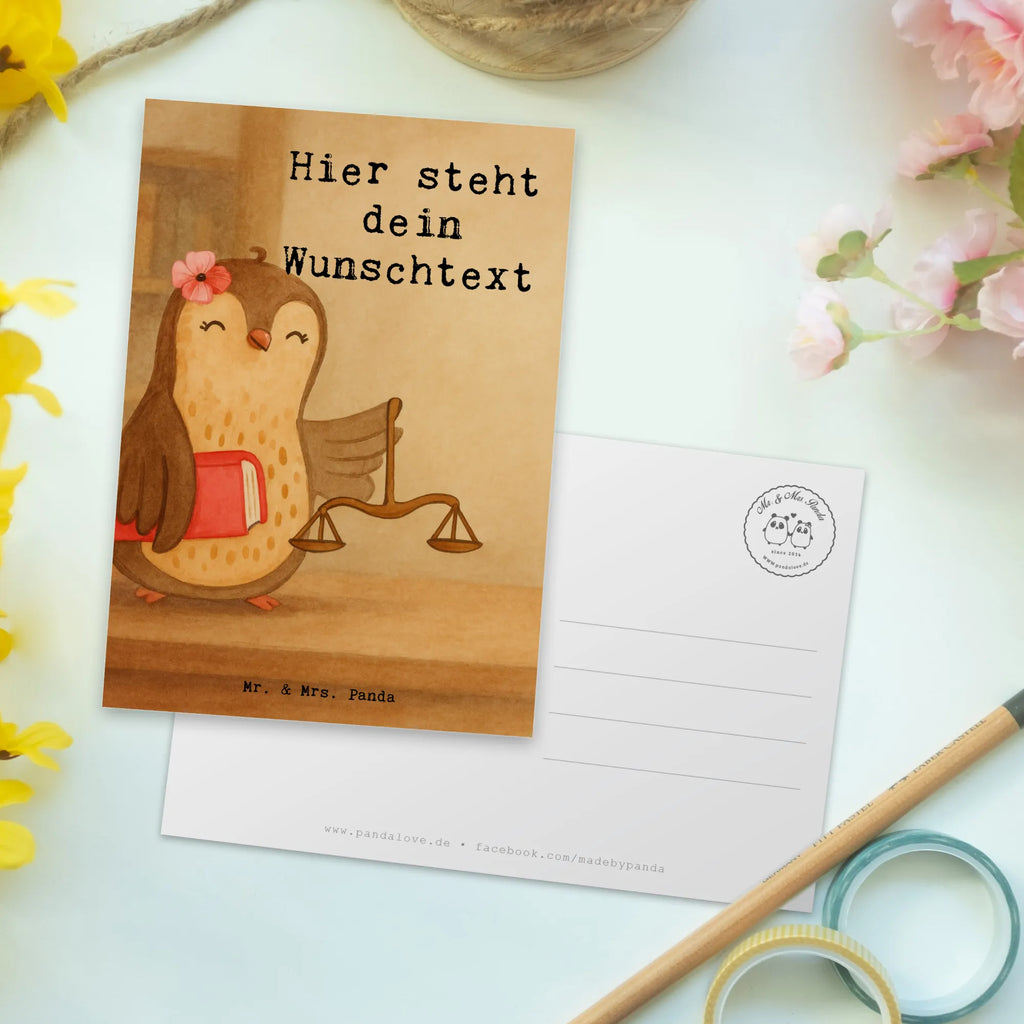 Personalisierte Postkarte Juristin Leidenschaft Design Ansichtskarte mit Wunschtext, Karte mit Namen, Geschenkkarte mit Wunschtext, Postkarte bedrucken, Grußkarte mit Namen, Postkarte mit Namen, Karte mit Wunschtext, Geschenkkarte mit Namen, Einladung mit Wunschtext, Einladung mit Namen, Ansichtskarte mit Namen, Postkarte personalisierbar, Grußkarte mit Wunschtext, Postkarte mit Wunschtext, Beruf, Ausbildung, Jubiläum, Abschied, Rente, Kollege, Kollegin, Geschenk, Schenken, Arbeitskollege, Mitarbeiter, Firma, Danke, Dankeschön, Juristin, Jurastudent, Master of laws, Jura Studium, Anwaltskanzlei, Staatsexamen, Anwältin