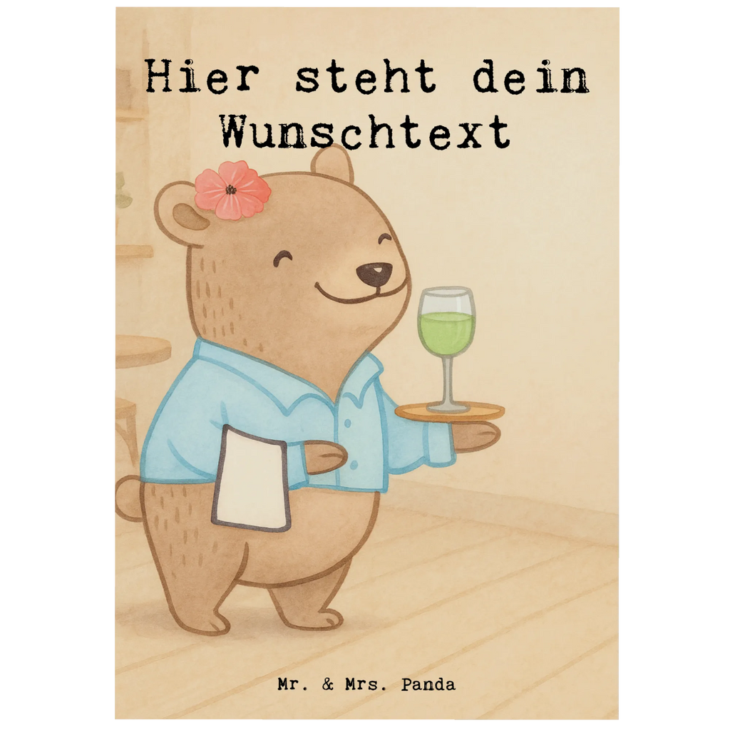 Personalisierte Postkarte Restaurantfachfrau Leidenschaft Design Karte mit Wunschtext, Postkarte mit Namen, Postkarte mit Wunschtext, Einladung mit Wunschtext, Geschenkkarte mit Wunschtext, Grußkarte mit Wunschtext, Einladung mit Namen, Ansichtskarte mit Wunschtext, Grußkarte mit Namen, Karte mit Namen, Postkarte bedrucken, Ansichtskarte mit Namen, Geschenkkarte mit Namen, Postkarte personalisierbar, Beruf, Ausbildung, Jubiläum, Abschied, Rente, Kollege, Kollegin, Geschenk, Schenken, Arbeitskollege, Mitarbeiter, Firma, Danke, Dankeschön