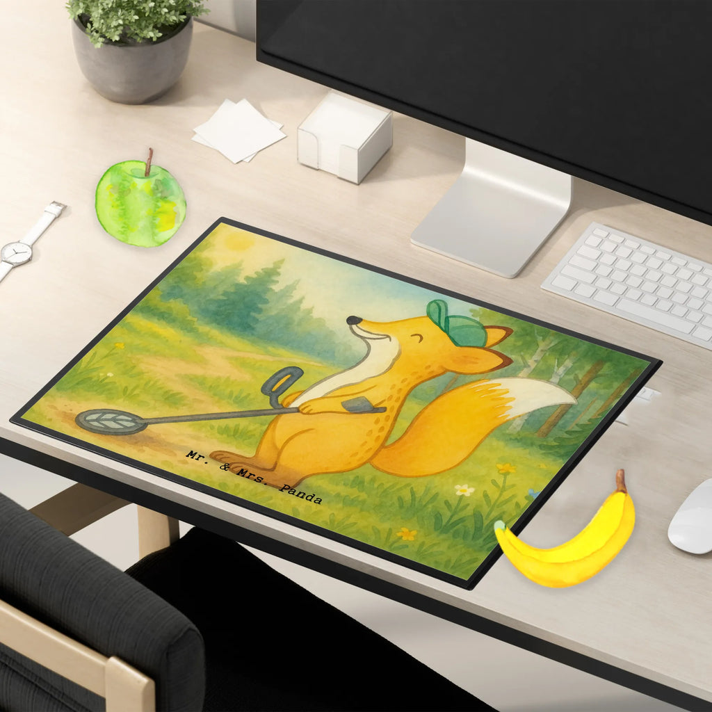 Schreibtischunterlage Fuchs Metalldetektor Design Schreibtischauflage, Schreibwaren, Schreibtischunterlage Groß, Büroartikel, Schreibtisch Unterlagen, Bürobedarf, Schreibunterlage, Geschenk, Sport, Sportart, Hobby, Schenken, Danke, Dankeschön, Auszeichnung, Gewinn, Sportler, sondeln, Sondengänger, Münzen suchen, Schatzsuche, Metalldetektor