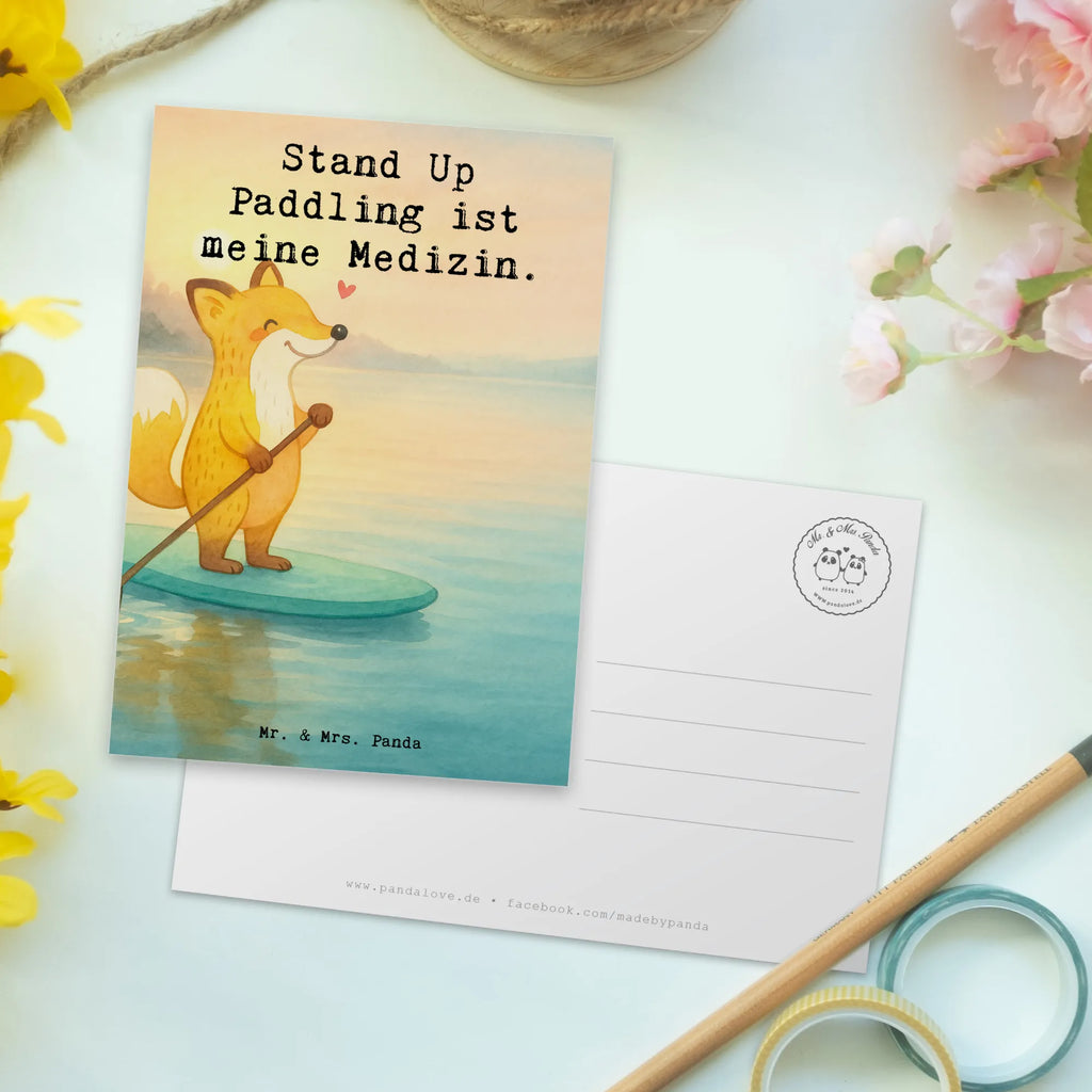 Postkarte Fuchs Stand Up Paddling Design Karte, Einladung Geburtstag, Einladung, Ansichtskarten, Grußkarte, Einladungskarte, Dankeskarte, Einladungskarten Geburtstag, Ansichtskarte, Geburtstagskarte, Postkarte, Geschenkkarte, Geschenk, Sport, Sportart, Hobby, Schenken, Danke, Dankeschön, Auszeichnung, Gewinn, Sportler, SUB, Paddle Boarding, Stand up paddle, Stand Up Paddling, subben