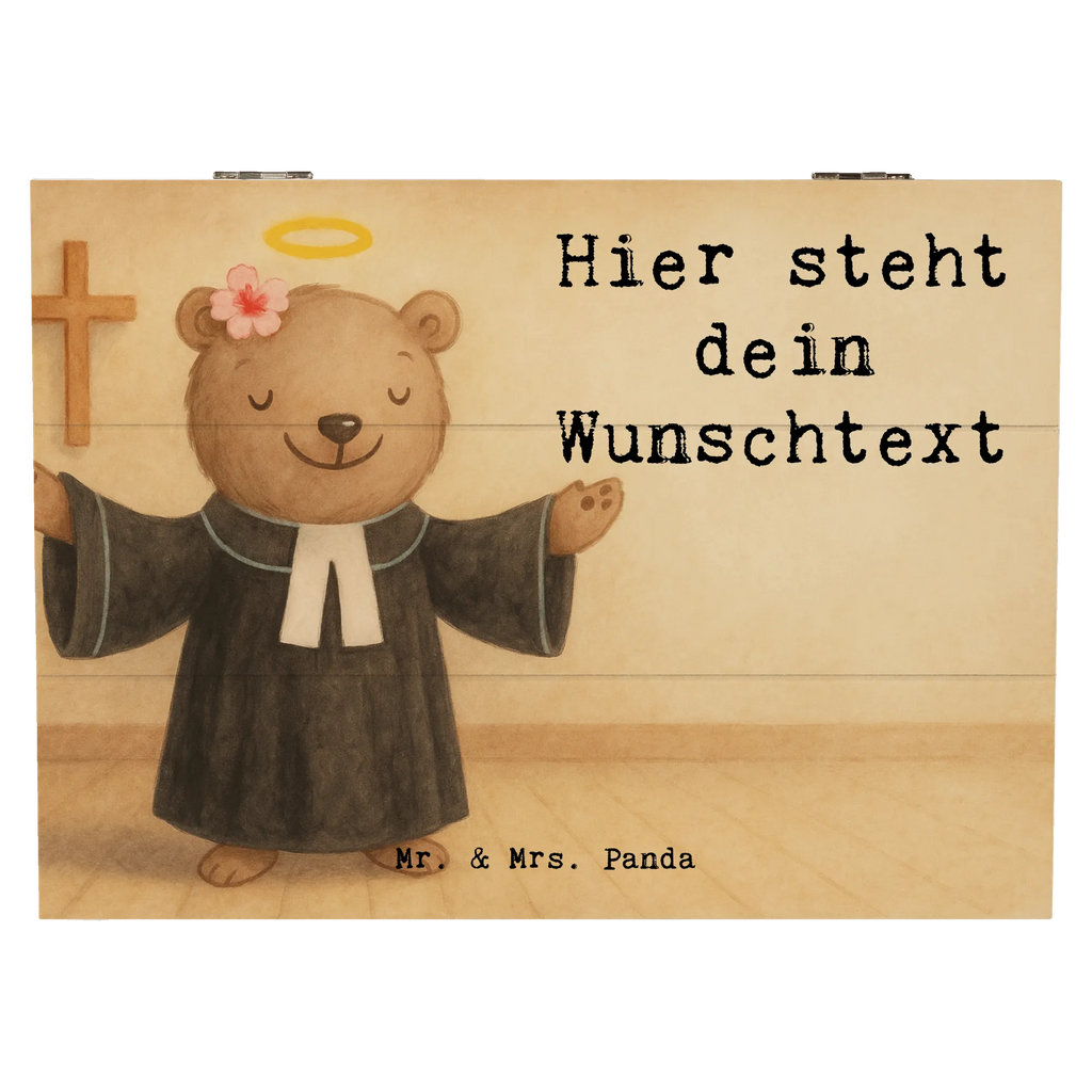 Personalisierte Holzkiste Pastorin Leidenschaft Design Schatzkiste mit Namen, GEschenkdose personalisiert, Schatulle Personalisiert, Erinnerungskiste Personalisiert, Aufbewahrungsbox mit Namen, Dekokiste Personalisiert, Schatzkiste Personalisiert, Erinnerungsbox mit Namen, Schatulle mit Namen, Kiste Personalisiert, Geschenkbox personalisiert, Dekokiste mit Namen, Truhe mit Namen, Holzkiste mit Namen, Kiste mit Namen, Erinnerungskiste, Holzkiste Personalisiert, Aufbewahrungsbox Personalisiert, Truhe Personalisiert, Erinnerungsbox Personalisiert, mit Namen, Beruf, Ausbildung, Jubiläum, Abschied, Rente, Kollege, Kollegin, Geschenk, Schenken, Arbeitskollege, Mitarbeiter, Firma, Danke, Dankeschön, Kirche, Pastorin, Dienerin Gottes<br />Geistliche, Predigerin<br />Priesterin, Theologin, Pfarrerin