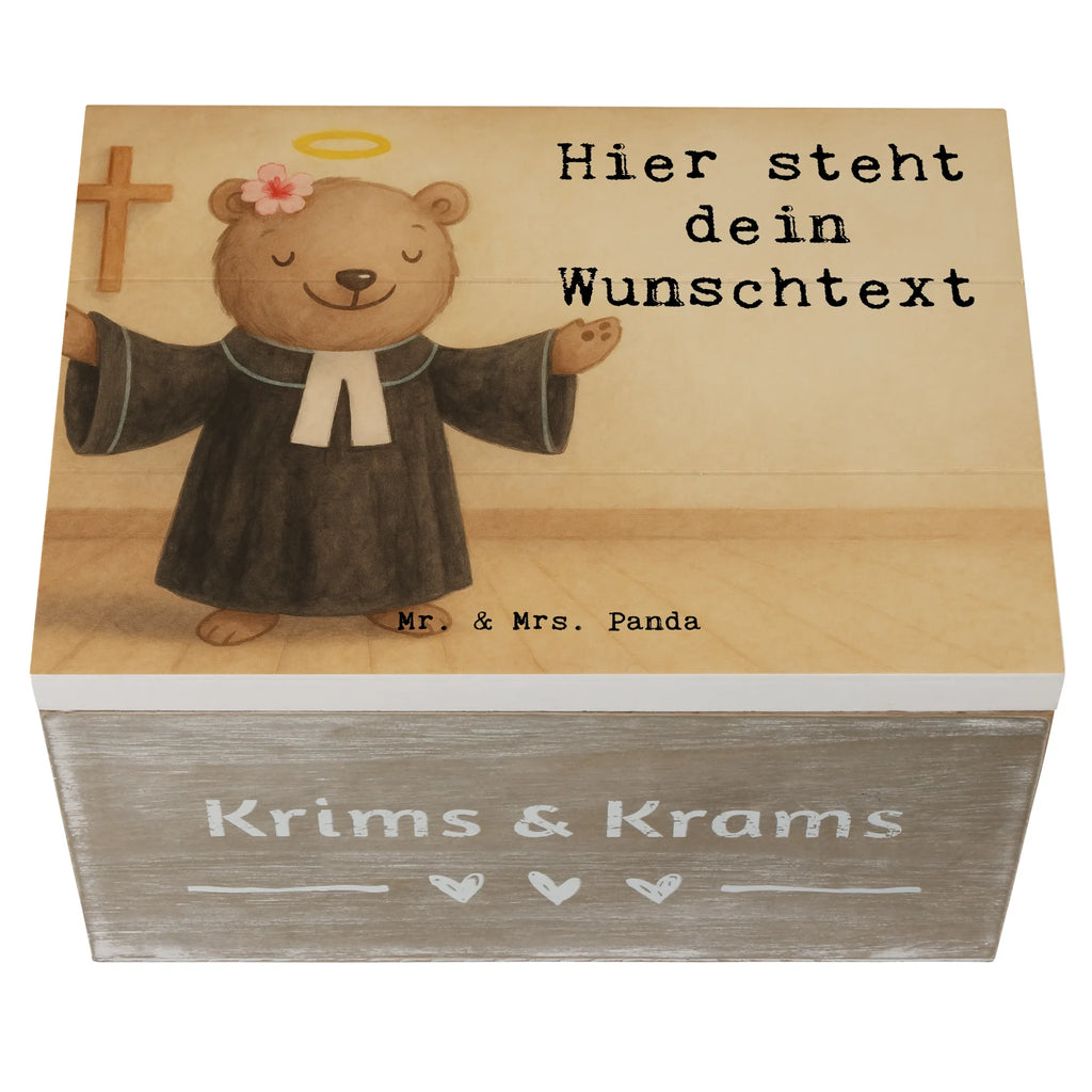 Personalisierte Holzkiste Pastorin Leidenschaft Design Schatzkiste mit Namen, GEschenkdose personalisiert, Schatulle Personalisiert, Erinnerungskiste Personalisiert, Aufbewahrungsbox mit Namen, Dekokiste Personalisiert, Schatzkiste Personalisiert, Erinnerungsbox mit Namen, Schatulle mit Namen, Kiste Personalisiert, Geschenkbox personalisiert, Dekokiste mit Namen, Truhe mit Namen, Holzkiste mit Namen, Kiste mit Namen, Erinnerungskiste, Holzkiste Personalisiert, Aufbewahrungsbox Personalisiert, Truhe Personalisiert, Erinnerungsbox Personalisiert, mit Namen, Beruf, Ausbildung, Jubiläum, Abschied, Rente, Kollege, Kollegin, Geschenk, Schenken, Arbeitskollege, Mitarbeiter, Firma, Danke, Dankeschön, Kirche, Pastorin, Dienerin Gottes<br />Geistliche, Predigerin<br />Priesterin, Theologin, Pfarrerin