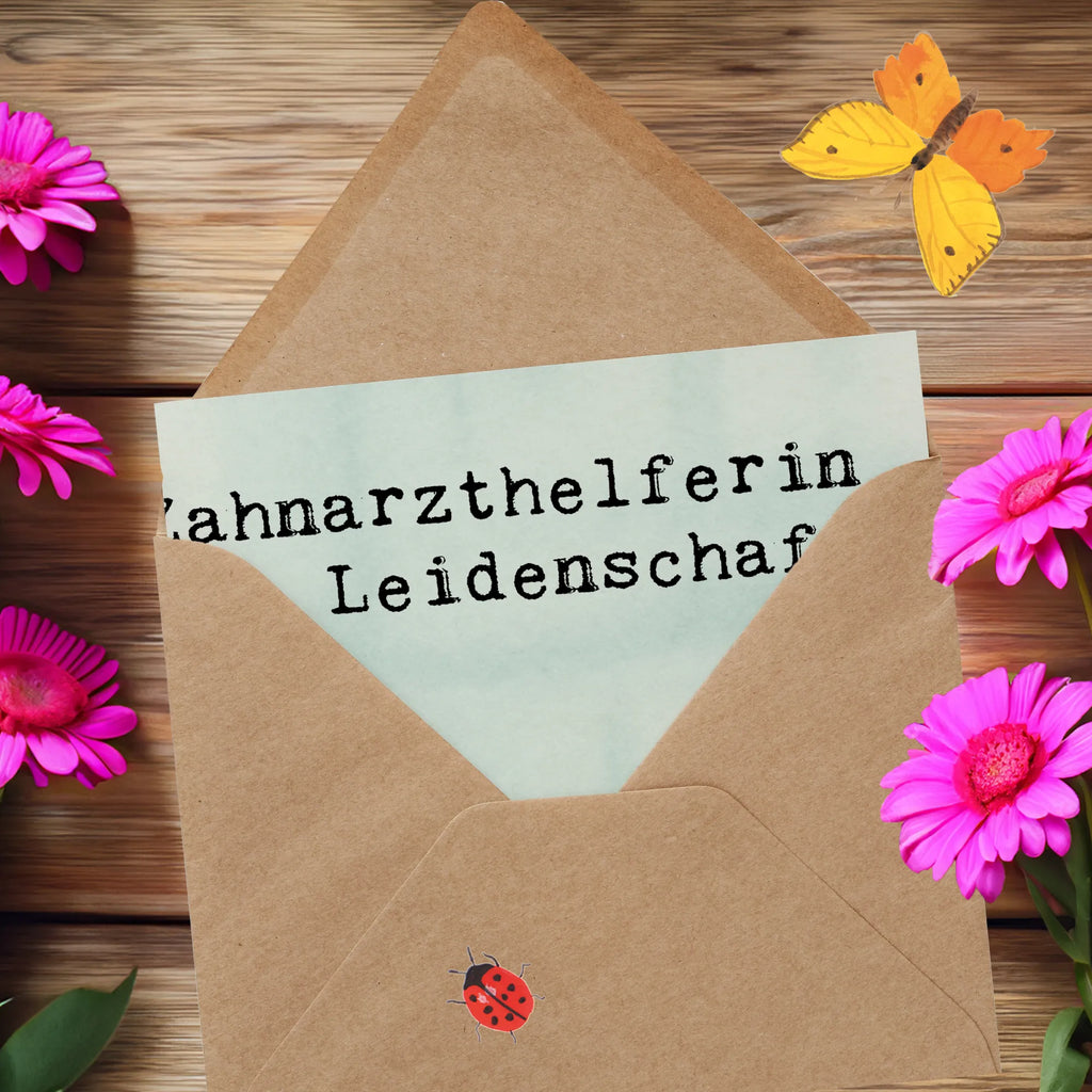 Deluxe Karte Zahnarzthelferin Leidenschaft Design Klappkarte, Geburtstagskarte, Einladungskarte, Hochwertige Klappkarte, Karte, Hochzeitskarte, Hochwertige Grußkarte, Grußkarte, Glückwunschkarte, Beruf, Ausbildung, Jubiläum, Abschied, Rente, Kollege, Kollegin, Geschenk, Schenken, Arbeitskollege, Mitarbeiter, Firma, Danke, Dankeschön