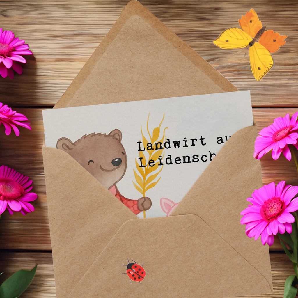 Deluxe Karte Landwirt Leidenschaft Design Einladungskarte, Klappkarte, Hochzeitskarte, Geburtstagskarte, Hochwertige Grußkarte, Karte, Glückwunschkarte, Hochwertige Klappkarte, Grußkarte, Beruf, Ausbildung, Jubiläum, Abschied, Rente, Kollege, Kollegin, Geschenk, Schenken, Arbeitskollege, Mitarbeiter, Firma, Danke, Dankeschön, Agronom, Farmer, Tierwirt, Bauernhof, Landwirt; Bauer