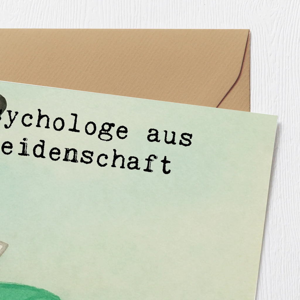Deluxe Karte Psychologe Leidenschaft Design Karte, Klappkarte, Glückwunschkarte, Hochwertige Klappkarte, Hochzeitskarte, Hochwertige Grußkarte, Einladungskarte, Geburtstagskarte, Grußkarte, Beruf, Ausbildung, Jubiläum, Abschied, Rente, Kollege, Kollegin, Geschenk, Schenken, Arbeitskollege, Mitarbeiter, Firma, Danke, Dankeschön, Therapeut, Studium, Psychologe