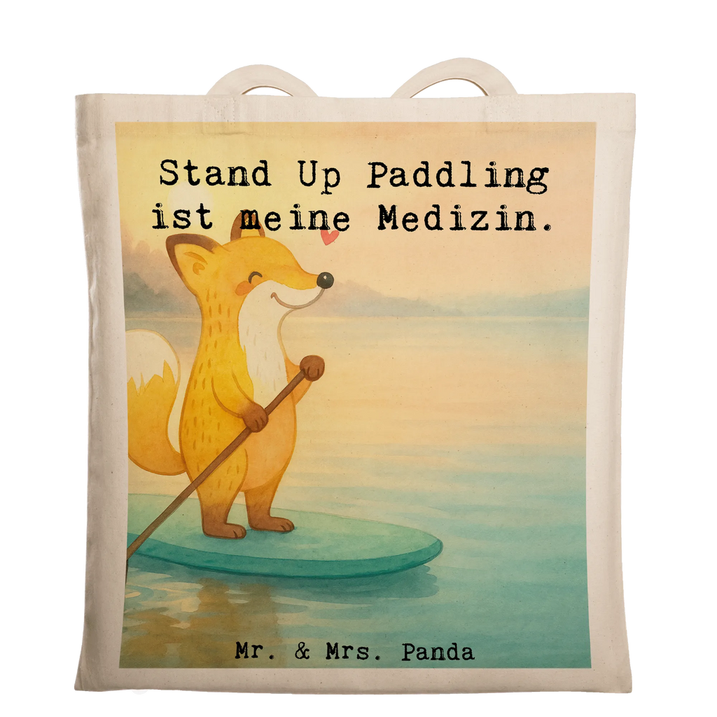 Tragetasche Fuchs Stand Up Paddling Design Stoffbeutel, Laptoptasche, Strandtasche, Stofftasche, Shopper, Umhängetasche, Jutebeutel, Beuteltasche, Beutel, Badetasche, Einkaufstüte, Einkaufstasche, Tasche, Schultertasche, Jutetasche, Tragetasche, Geschenk, Sport, Sportart, Hobby, Schenken, Danke, Dankeschön, Auszeichnung, Gewinn, Sportler, SUB, Stand Up Paddling, Paddle Boarding, Stand up paddle, subben