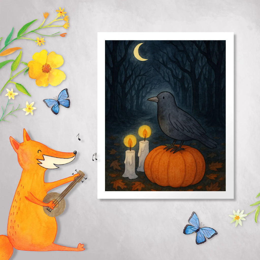 Diamond Painting Crow Halloween Design Halloween, decoration, Martin singing, decor, gifts, giving