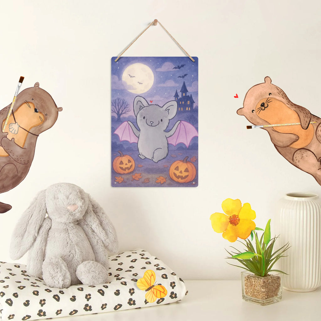 Paint by Numbers Metal Sign Bat Classic Design Halloween, decoration, Martin singing, decor, gifts, giving